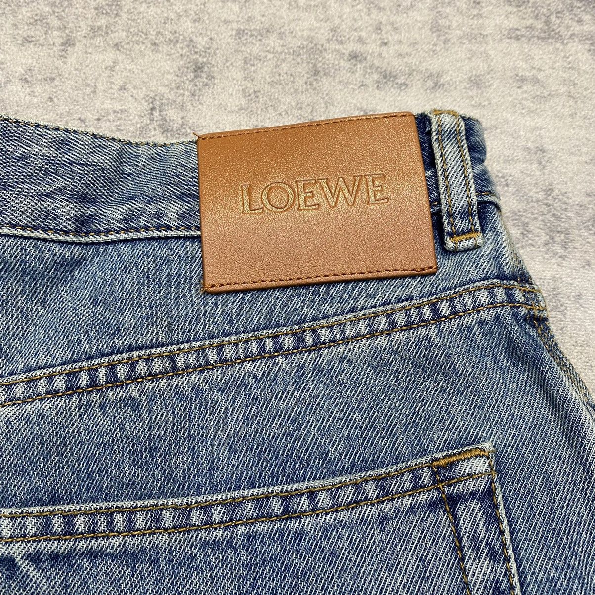 Loewe LOEWE Anagram Baggy Jeans In Denim Size 34" / US 12 / IT 48 - 7 Thumbnail