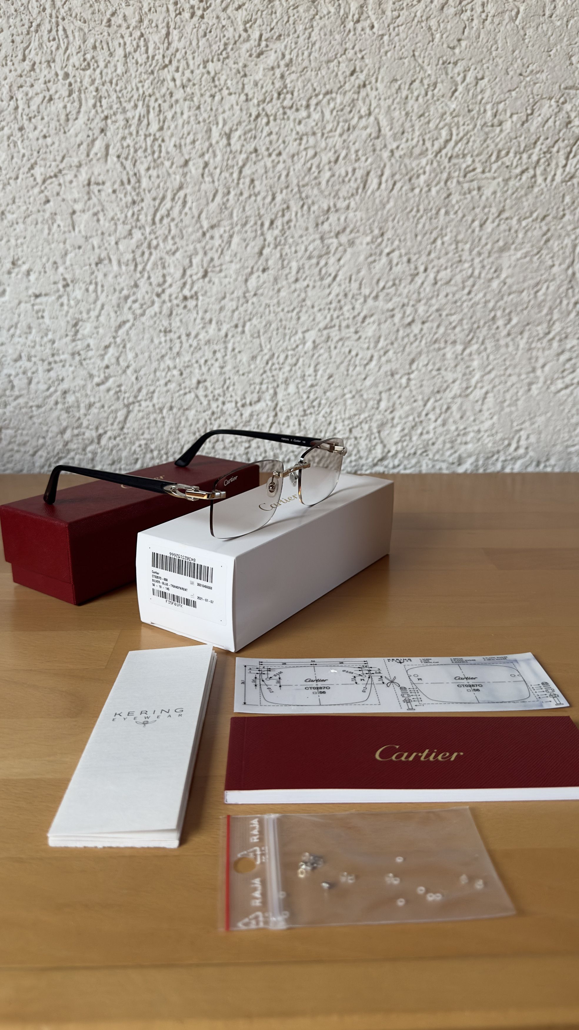 Cartier Cartier CT02870 custom glasses Size ONE SIZE - 1 Thumbnail