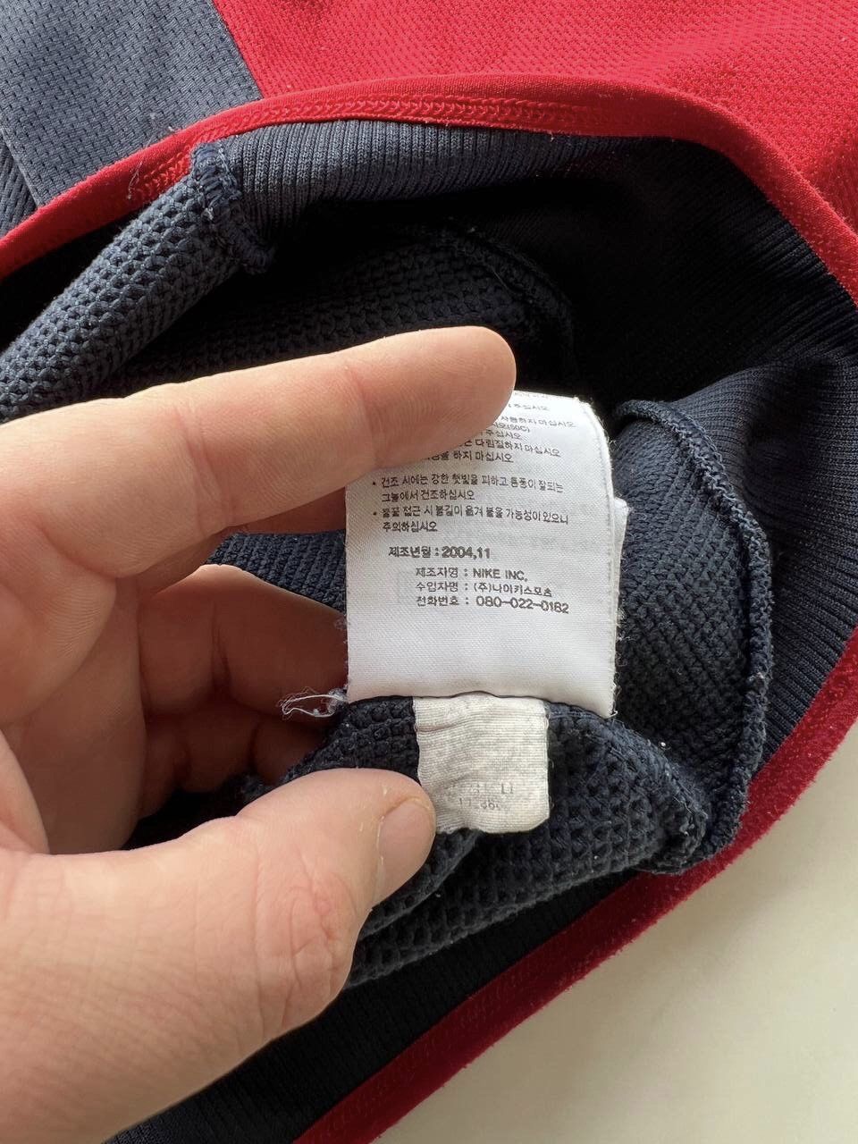 Nike Y2K Nike Total 90 Logo Sweatshirt Crewneck Navy Blue USED Size US M / EU 48-50 / 2 - 9 Thumbnail