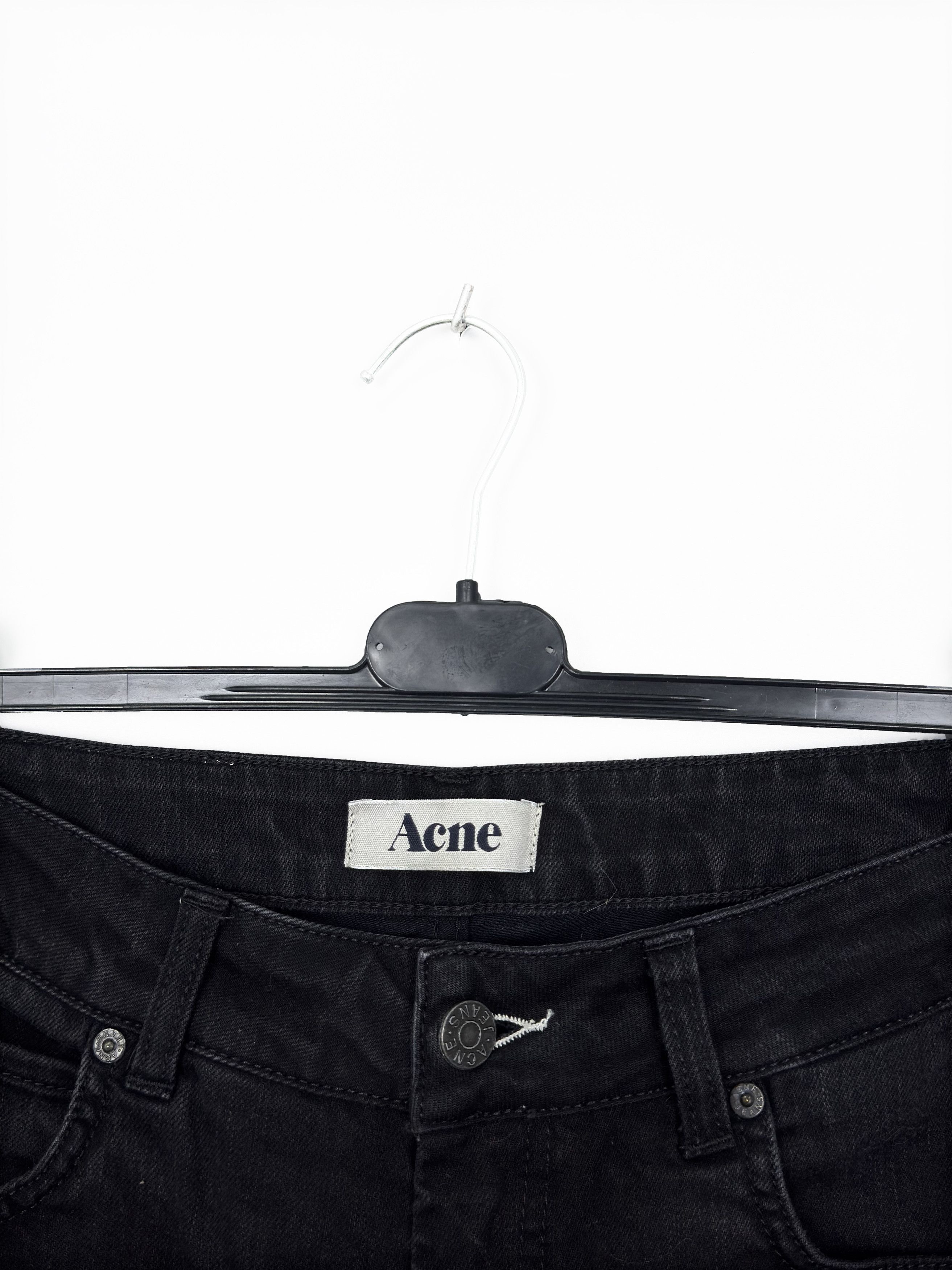 Acne Studios ACNE Hex Cash Black Denim Jeans W31 L32 Size US 31 - 3 Thumbnail