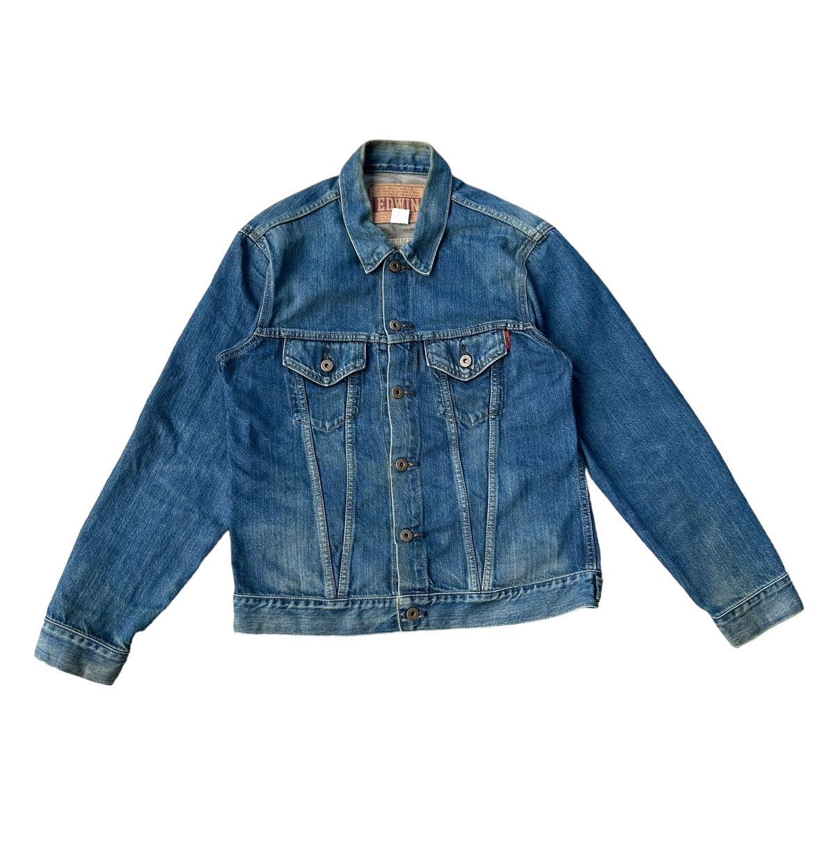 Edwin Vintage Edwin trucker denim jacket Size US L / EU 52-54 / 3 - 5 Thumbnail