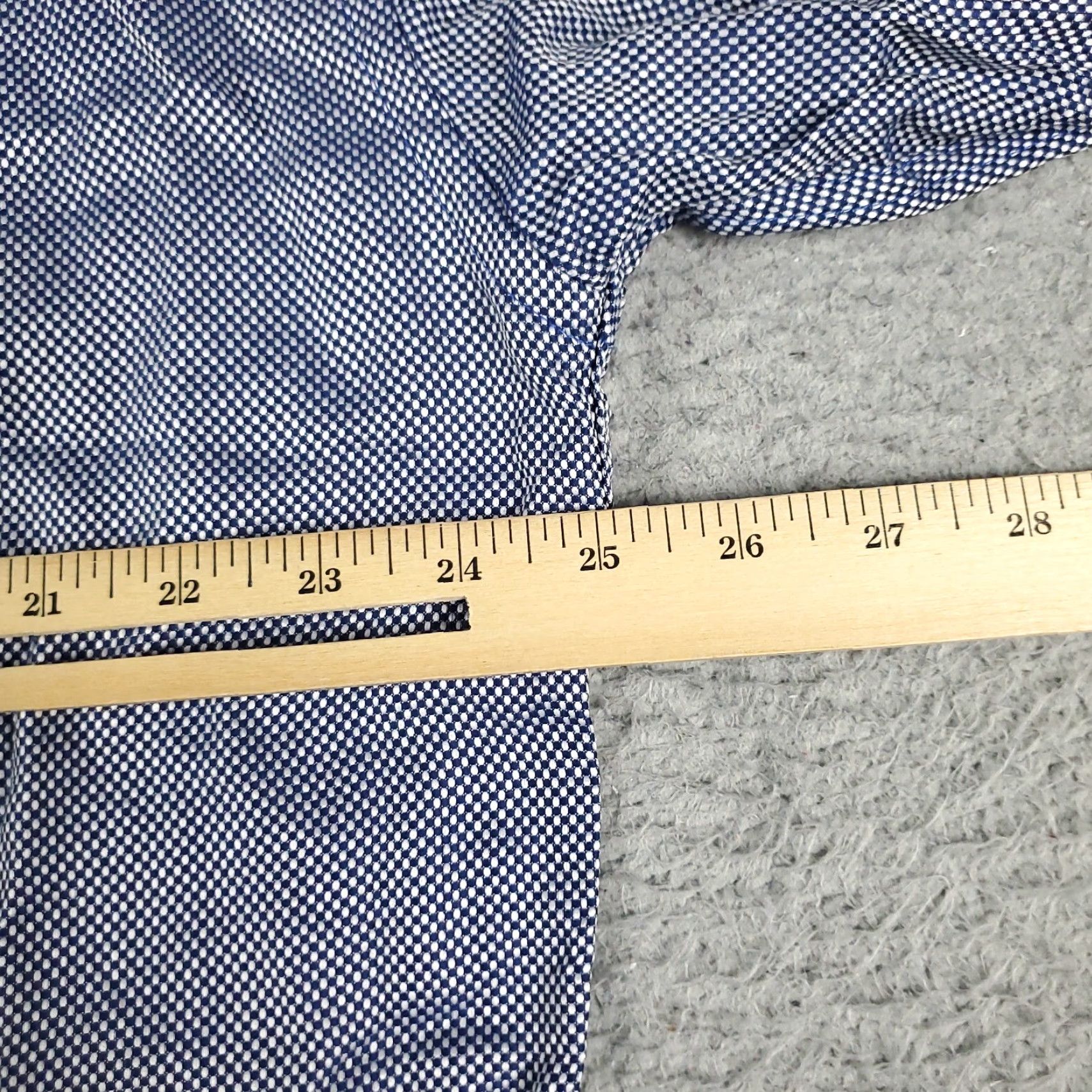 Tommy Hilfiger TOMMY HILFIGER Shirt Mens XL Blue Casual Button-Up Long Sleeve Woven Size US XL / EU 56 / 4 - 5 Thumbnail