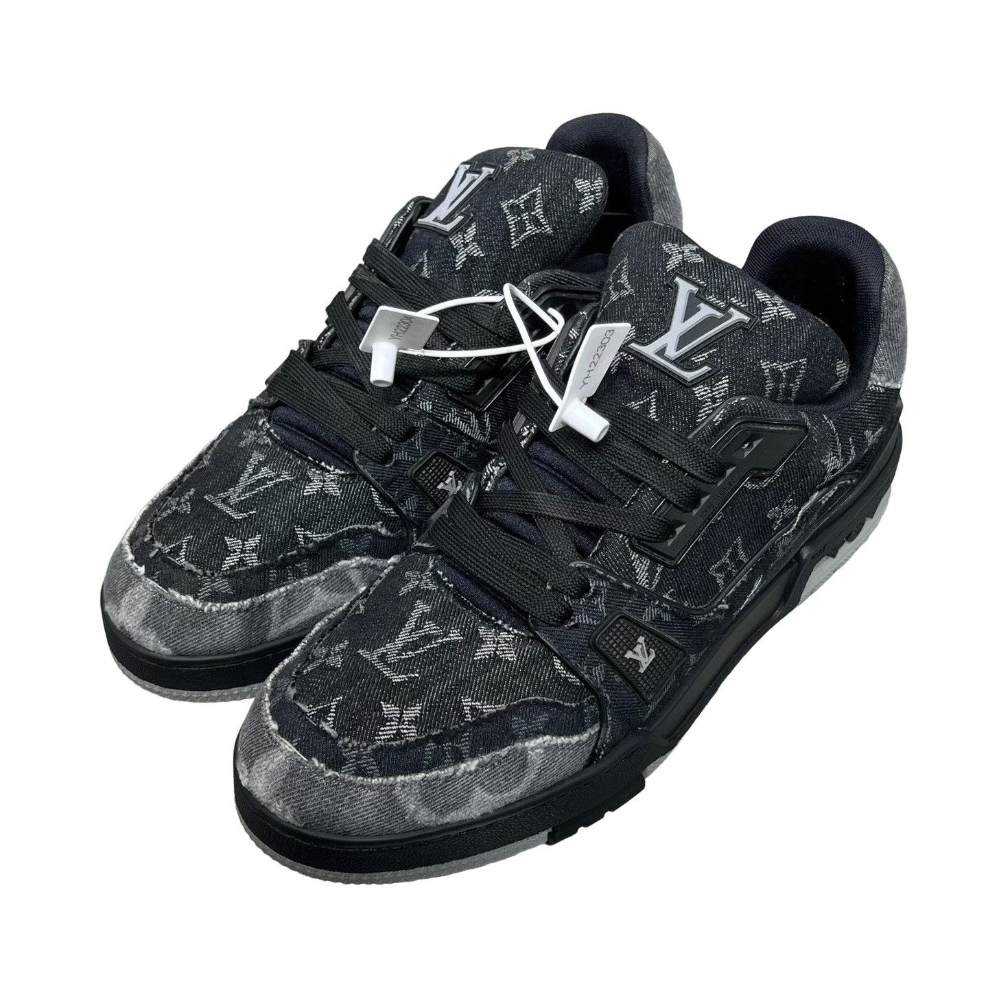Louis Vuitton Louis Vuitton Monogram Denim LV Trainer Sneakers US 9 Size US 9 / EU 42 - 1 Thumbnail