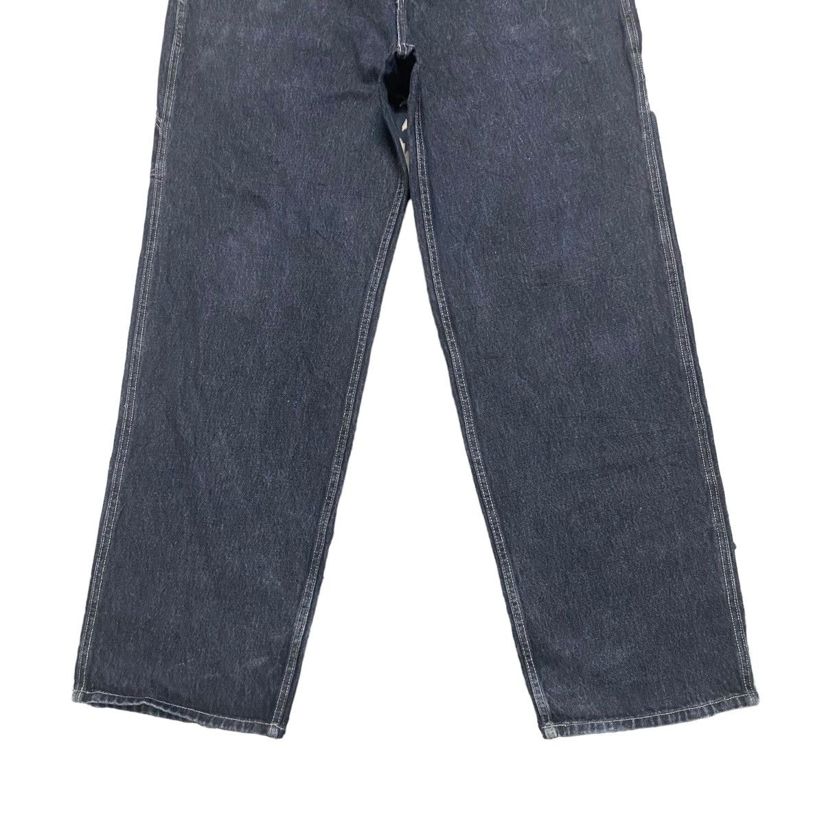 Ecko Unltd. Vintage Ecko Untld Black Denim Carpenter Baggy Pants Size US 37 - 6 Thumbnail