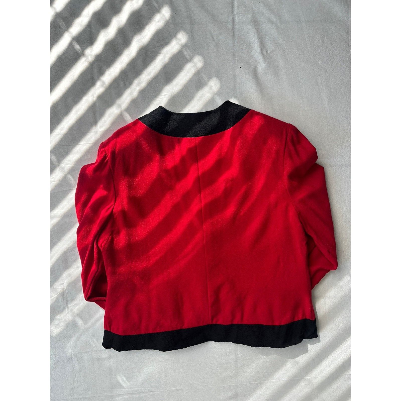 Neiman Marcus Neiman Marcus Adele Simpson Wool Jacket -Rare Designer Piece Size M / US 6-8 / IT 42-44 - 4 Thumbnail