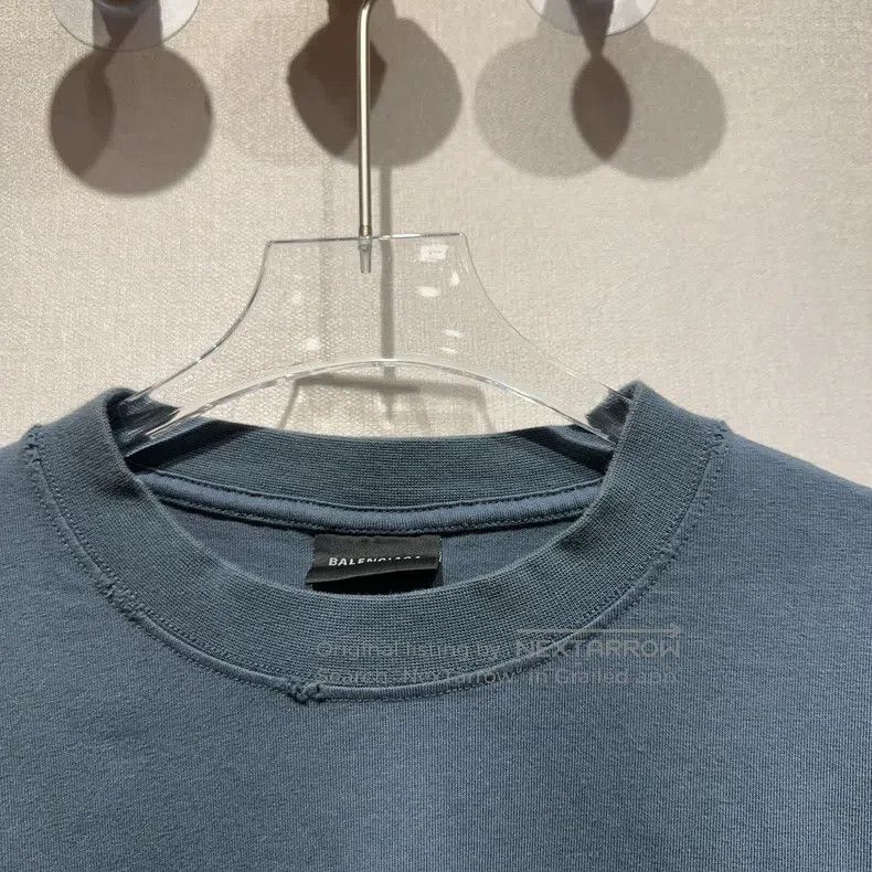Balenciaga Balenciaga Haze blue ink wash short-sleeve Size US M / EU 48-50 / 2 - 2 Thumbnail