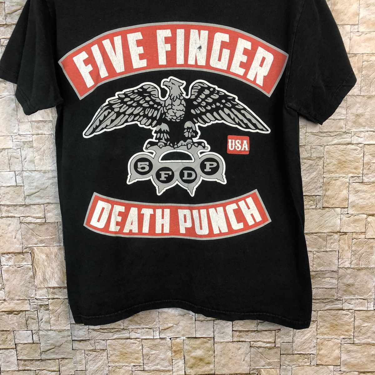Band Tees Five Finger Death Puch band metal Black T-Shirt #A539 Size US M / EU 48-50 / 2 - 3 Thumbnail