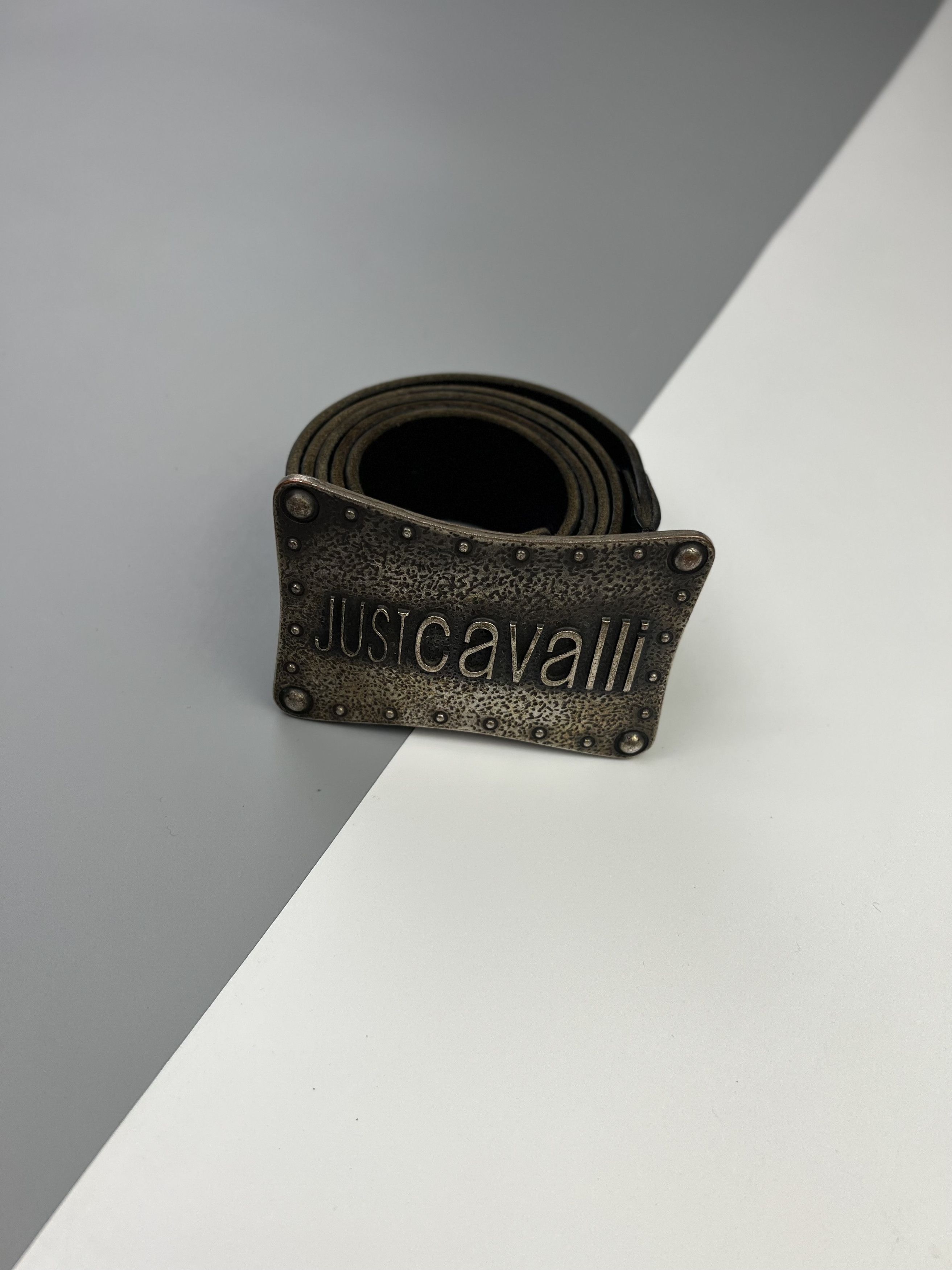 Just Cavalli Just Cavalli Leather Belt Size 105 Size ONE SIZE - 1 Thumbnail
