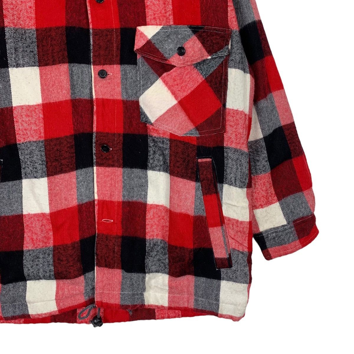 Flannel BOB-COX Red Checked Flannel Jacket #1143-C52 Size US M / EU 48-50 / 2 - 6 Thumbnail