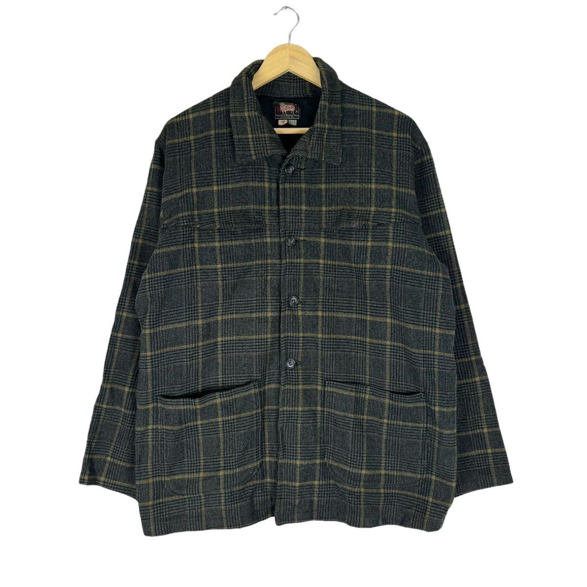 Vintage × Woolrich Woolen Mills ⚡️50s WOOLRICH WOOLEN MILLS PLAIDS UTILITY POCKET JACKET Size US S / EU 44-46 / 1 - 2 Thumbnail