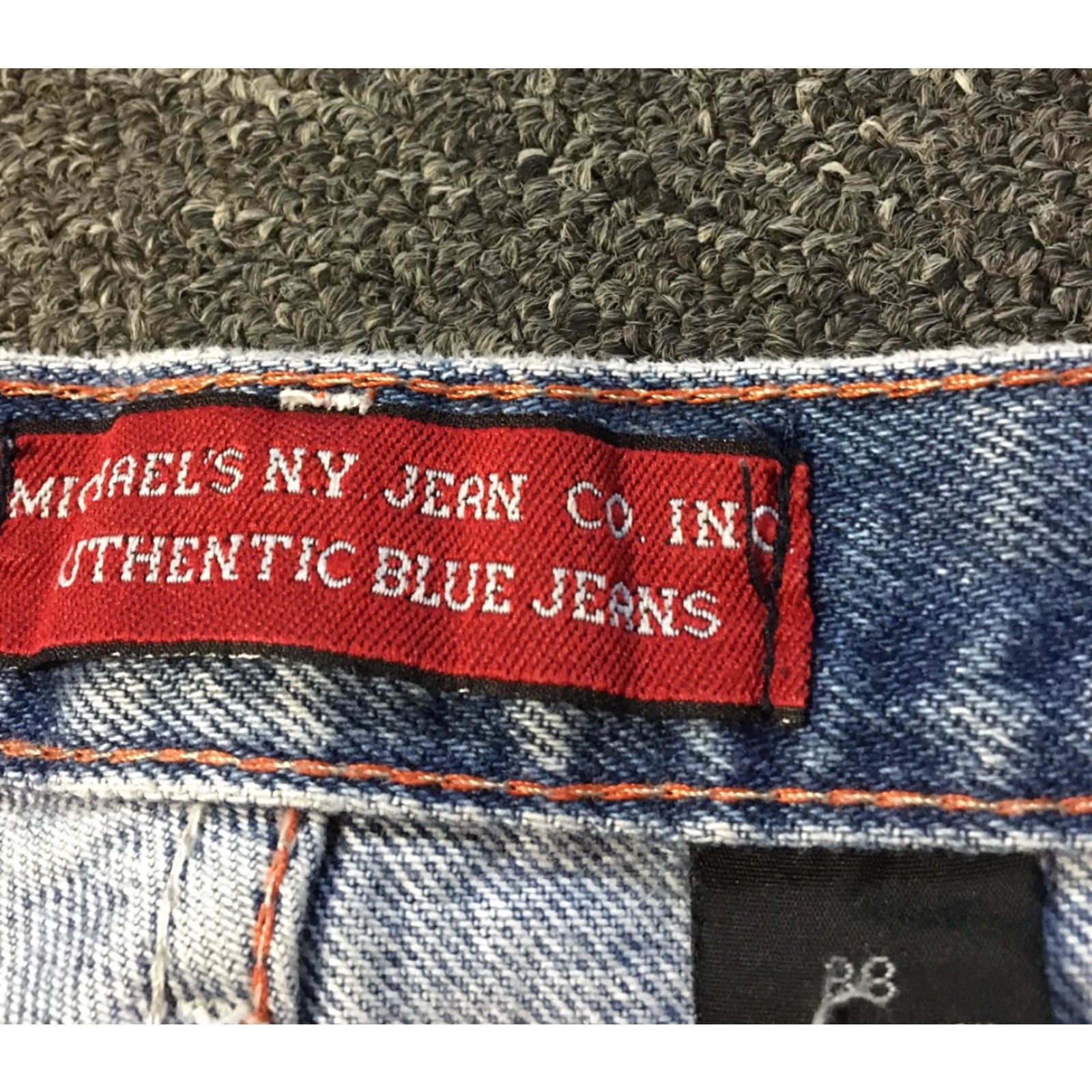 JNCO VINTAGE 90s Breakin’ Jean Shorts 38 - Break Dancing Baggy Hip Hop NYC NYC Blues Denim Jnco Jeans Grunge Run DMC Urban Cargo Men Size US 38 / EU 54 - 5 Thumbnail