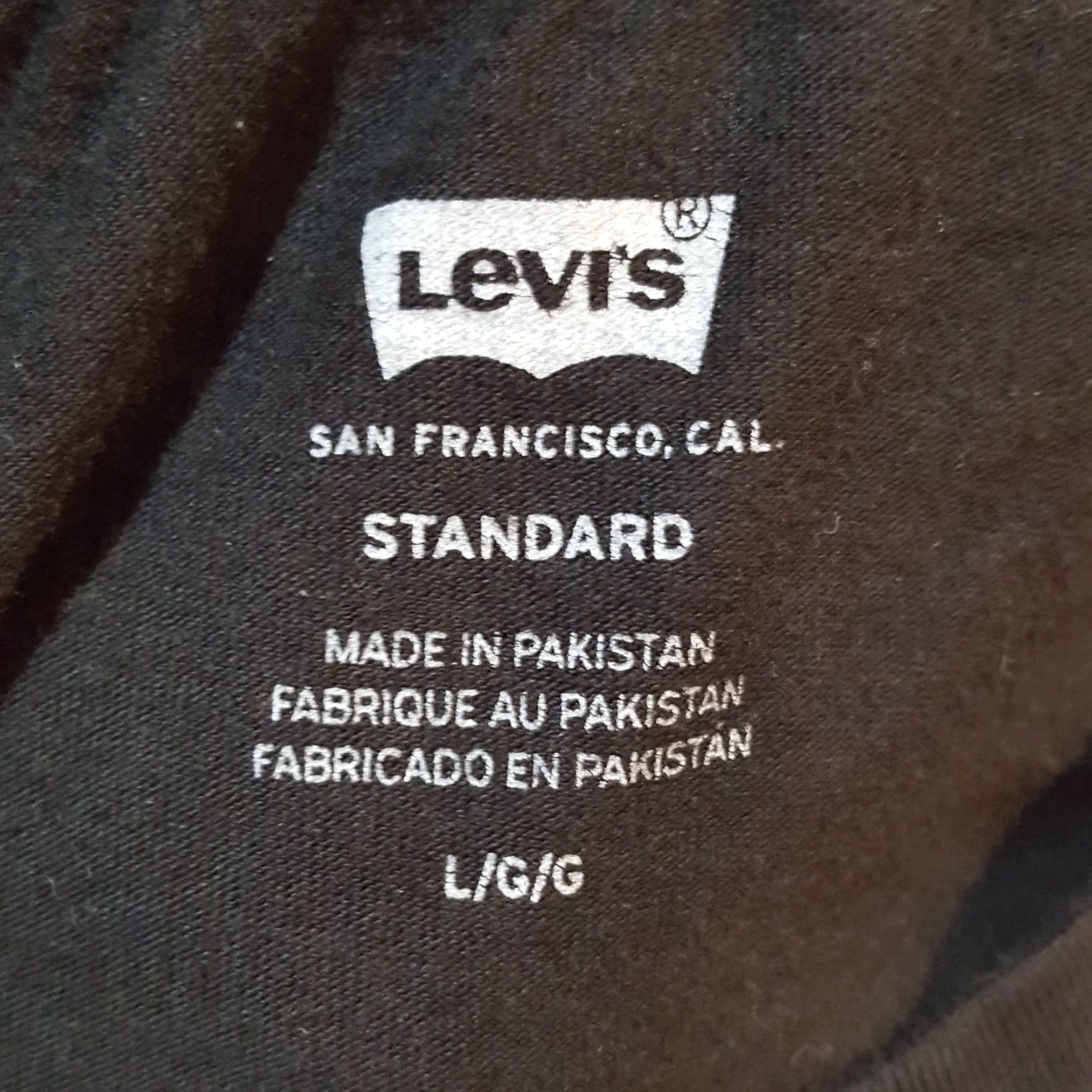 Levi's VINTAGE Levi's Cowboy T-Shirt Black Large Regular Fit Retro 90s 00s Mens Size US L / EU 52-54 / 3 - 7 Thumbnail