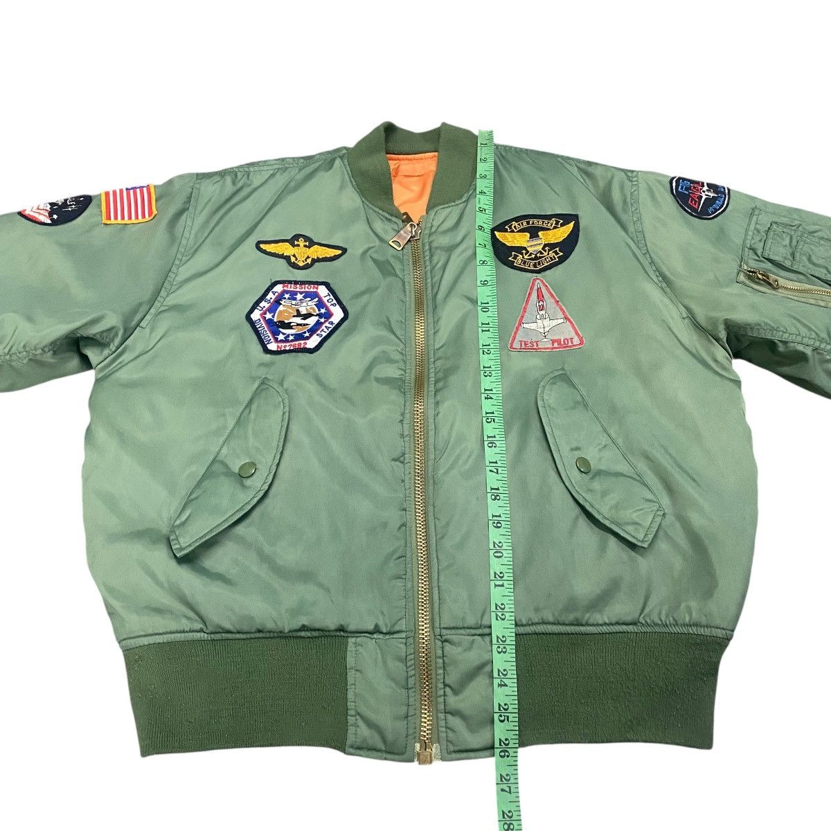 Japanese Brand Vintage 90s Flyers Mens Intermediate MA-1 Reversible Bomber Size US L / EU 52-54 / 3 - 15 Thumbnail