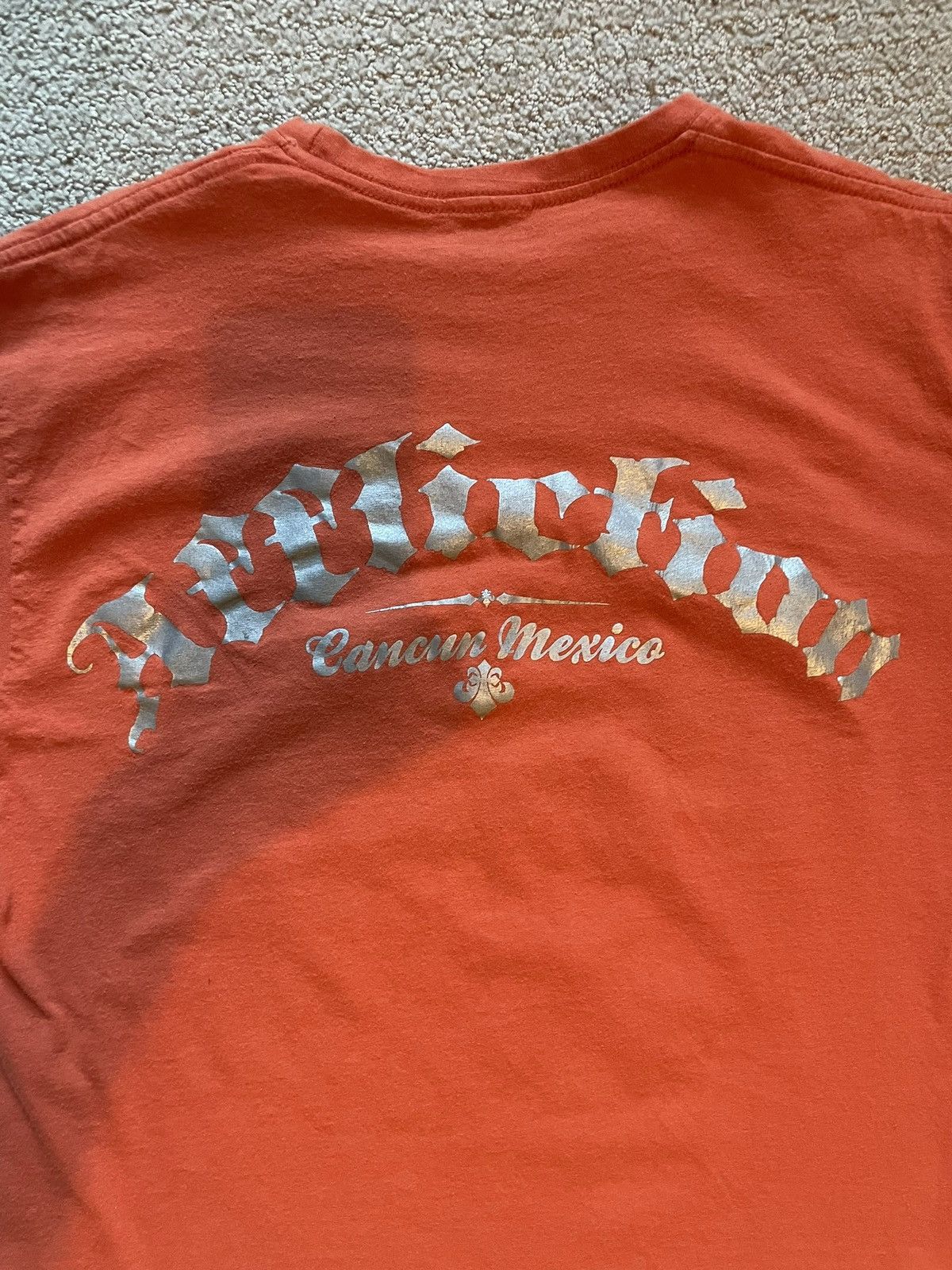 Vintage Orange affliction tshirt Size US M / EU 48-50 / 2 - 5 Thumbnail