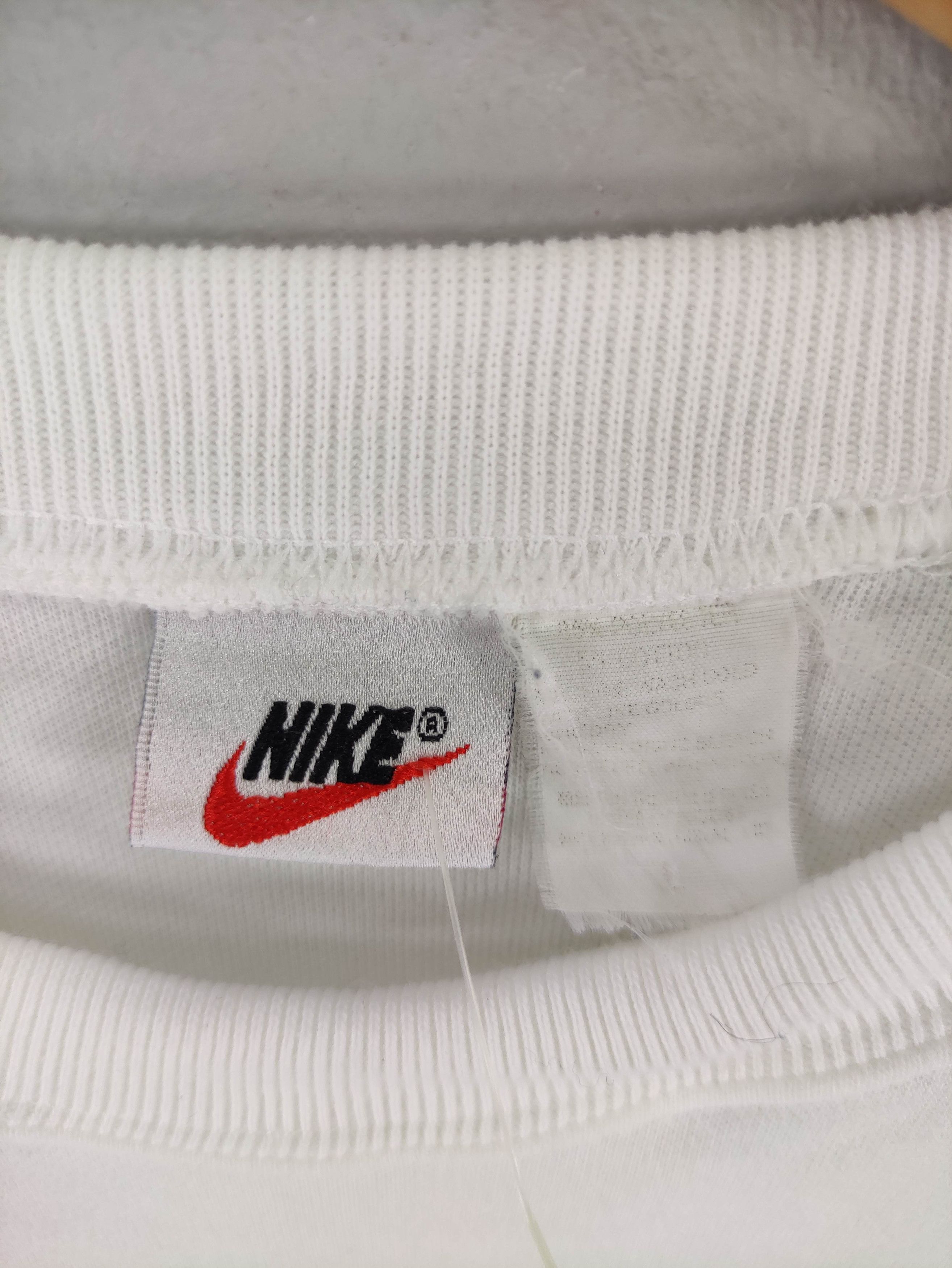 Nike Vintage 90s Nike Sweatshirt Big Swoosh Size US L / EU 52-54 / 3 - 4 Thumbnail