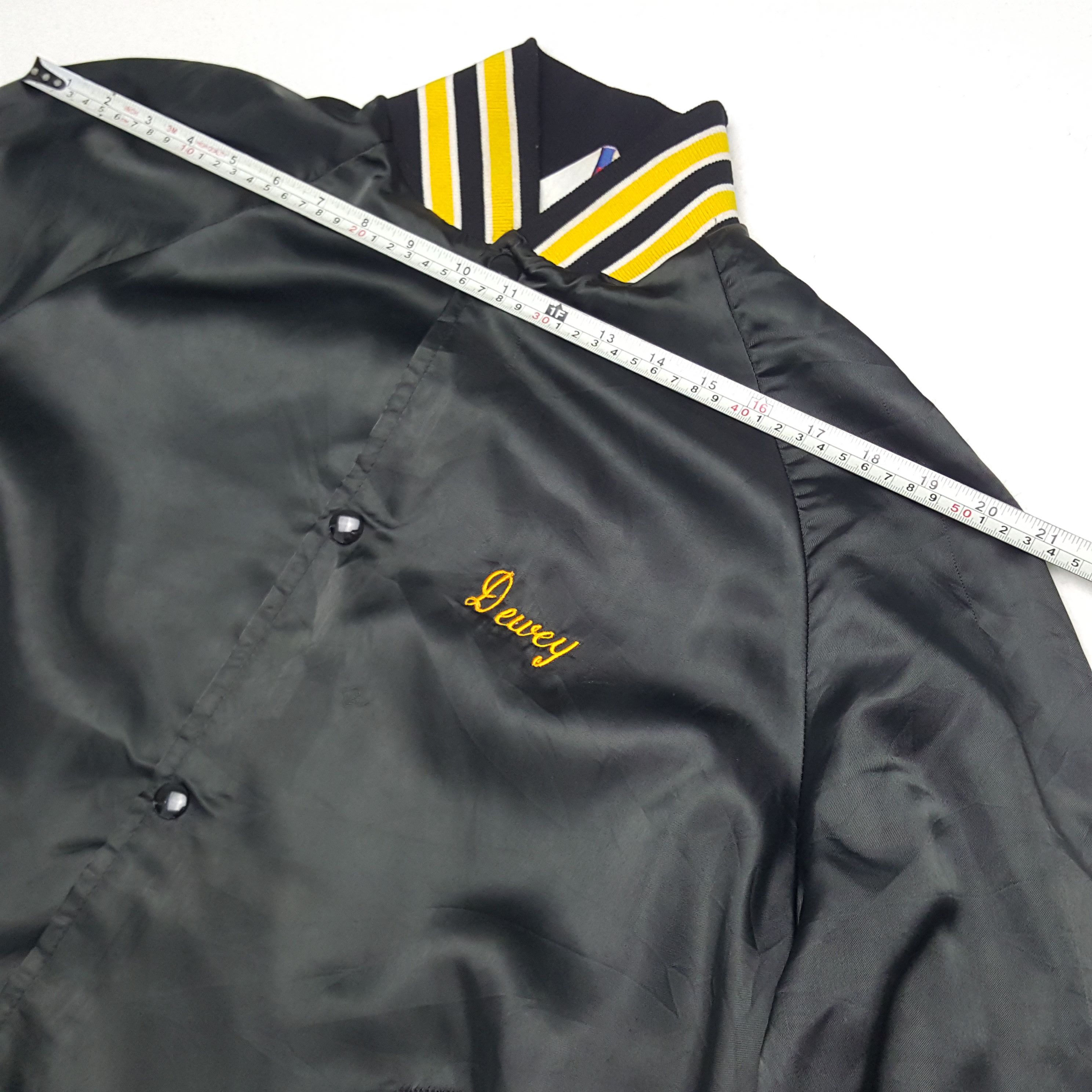 Vintage Vintage Brass Rail Pub Zipper Bomber Jacket Size US L / EU 52-54 / 3 - 7 Thumbnail