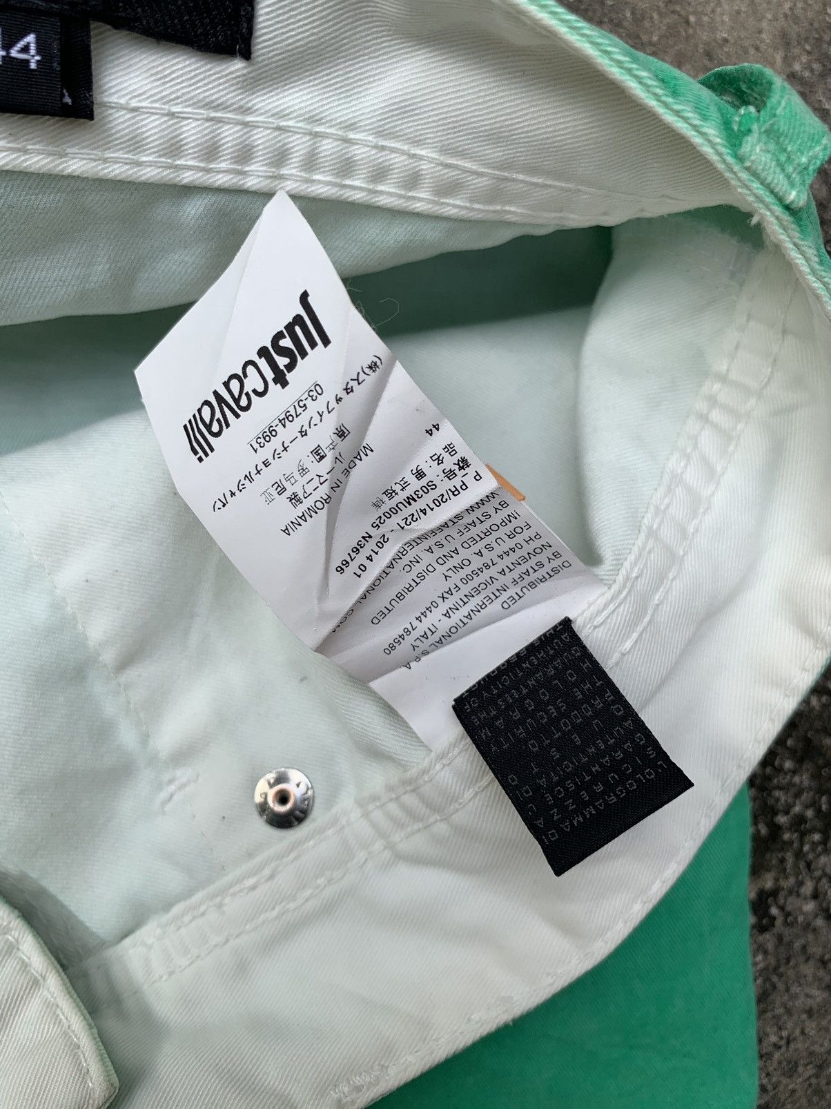 Just Cavalli Just Cavalli Green Shorts Size US 31 - 10 Thumbnail