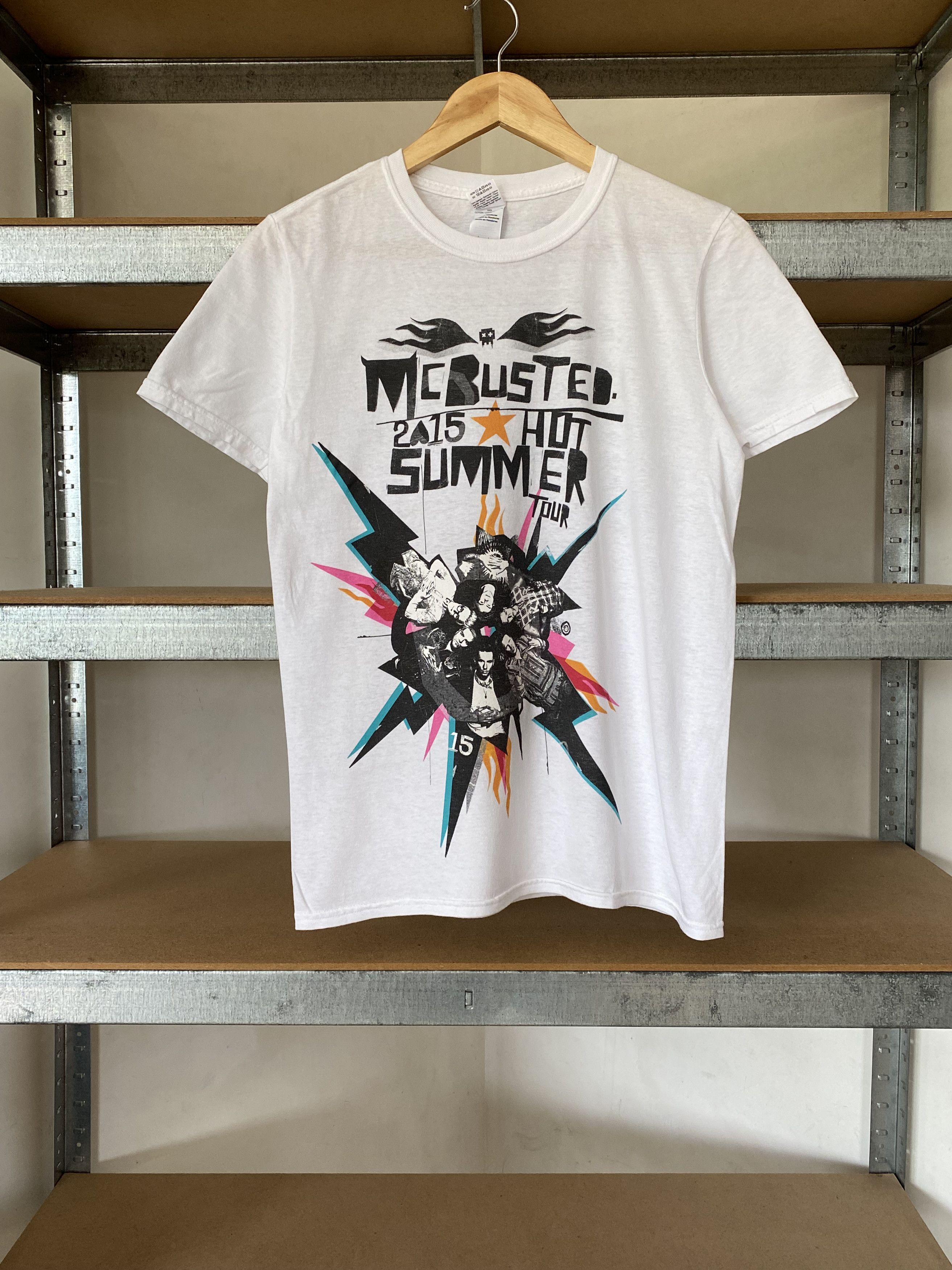 Band Tees Vintage 2015 McBusted Hot Summer Tour T-shirt Size US S / EU 44-46 / 1 - 1 Thumbnail