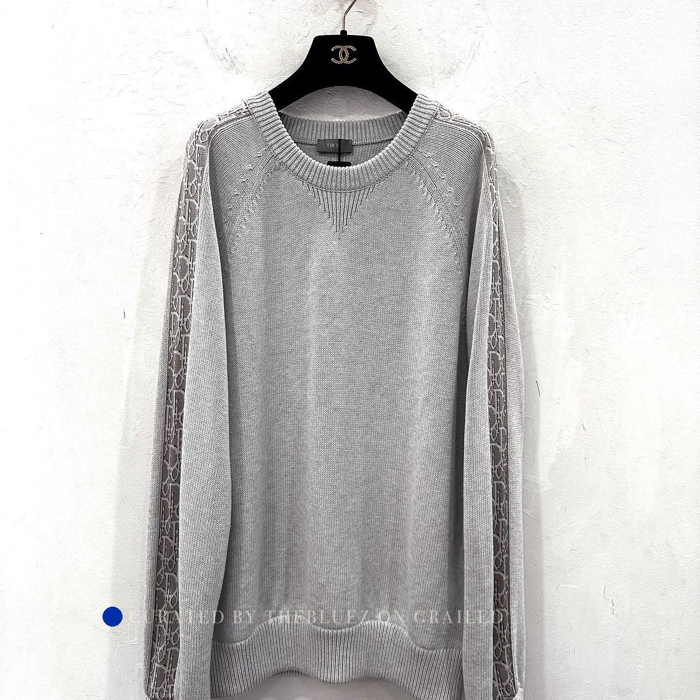 Dior Oblique Stripe Knit Sweater Size US S / EU 44-46 / 1 - 1 Thumbnail