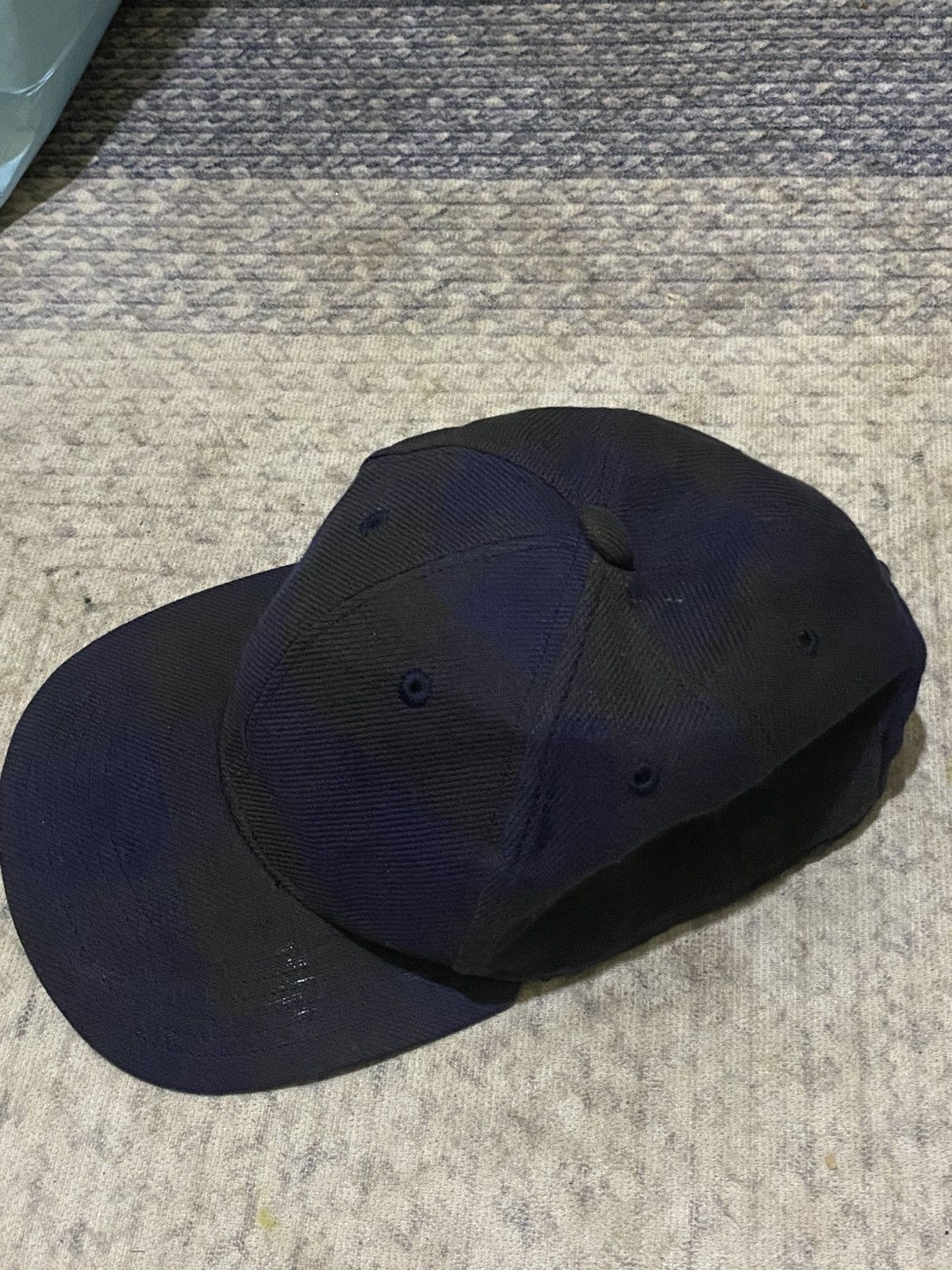 Hysteric Glamour × If Six Was Nine × Japanese Brand SON OF THE CHEESE 'TOO SHY BLOCK CAP' BLUE RUSTY BLACK CLR Size ONE SIZE - 2 Thumbnail