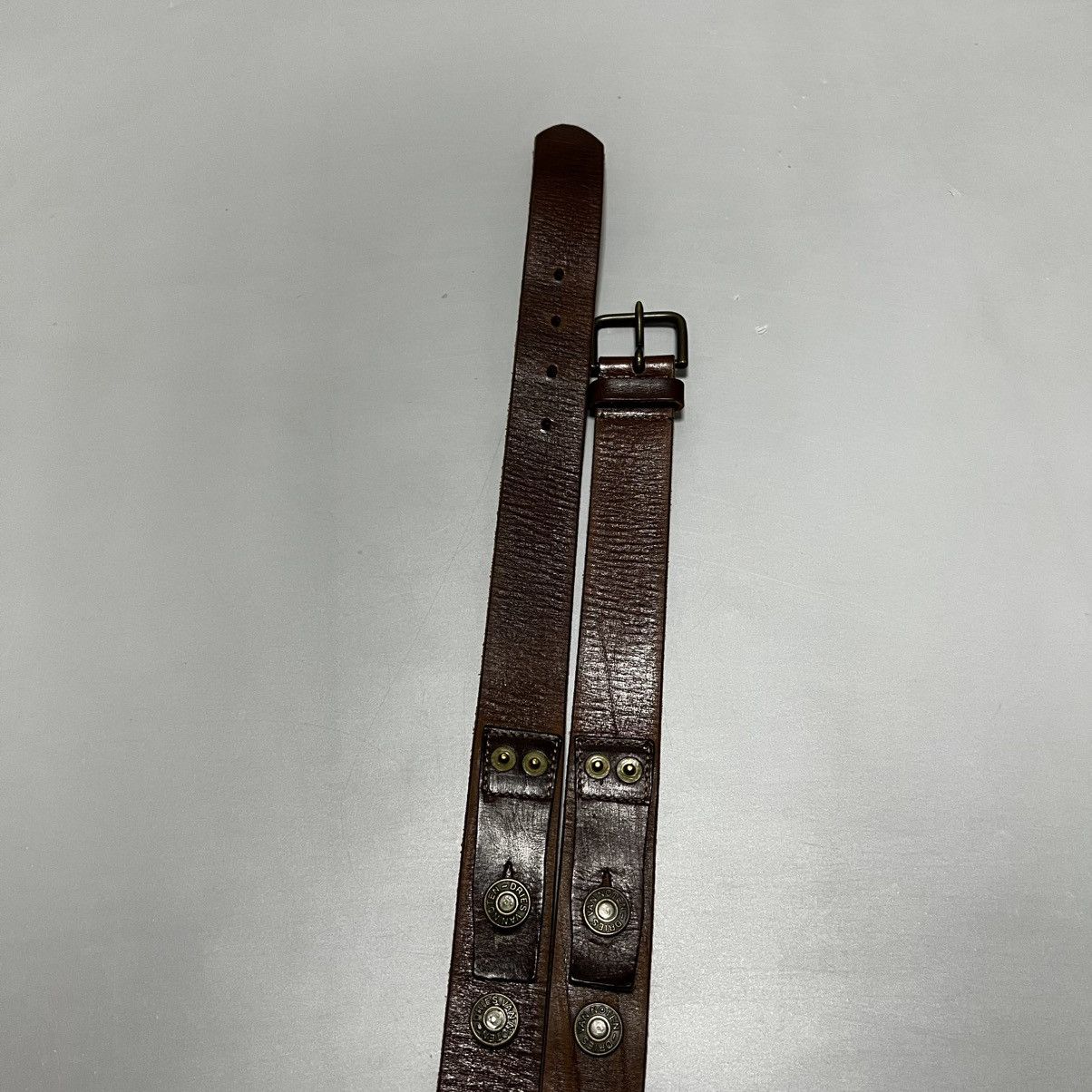 Dries Van Noten Dries Van Noten Leather Belt adorned with buttons Size 32 - 11 Thumbnail