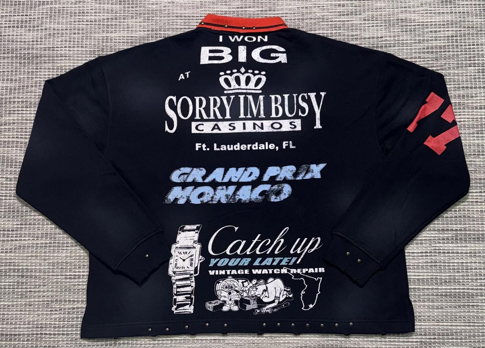 Other Triple Sevens Sponsor Rugby Long Sleeve Size US M / EU 48-50 / 2 - 4 Thumbnail