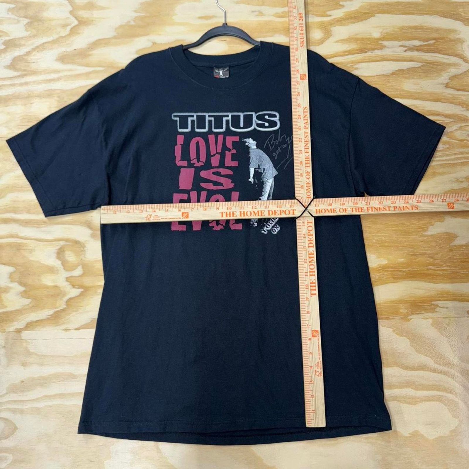 Hanes Vintage y2k christopher titus comedian tour 2008 t-shirt Size US XL / EU 56 / 4 - 3 Thumbnail