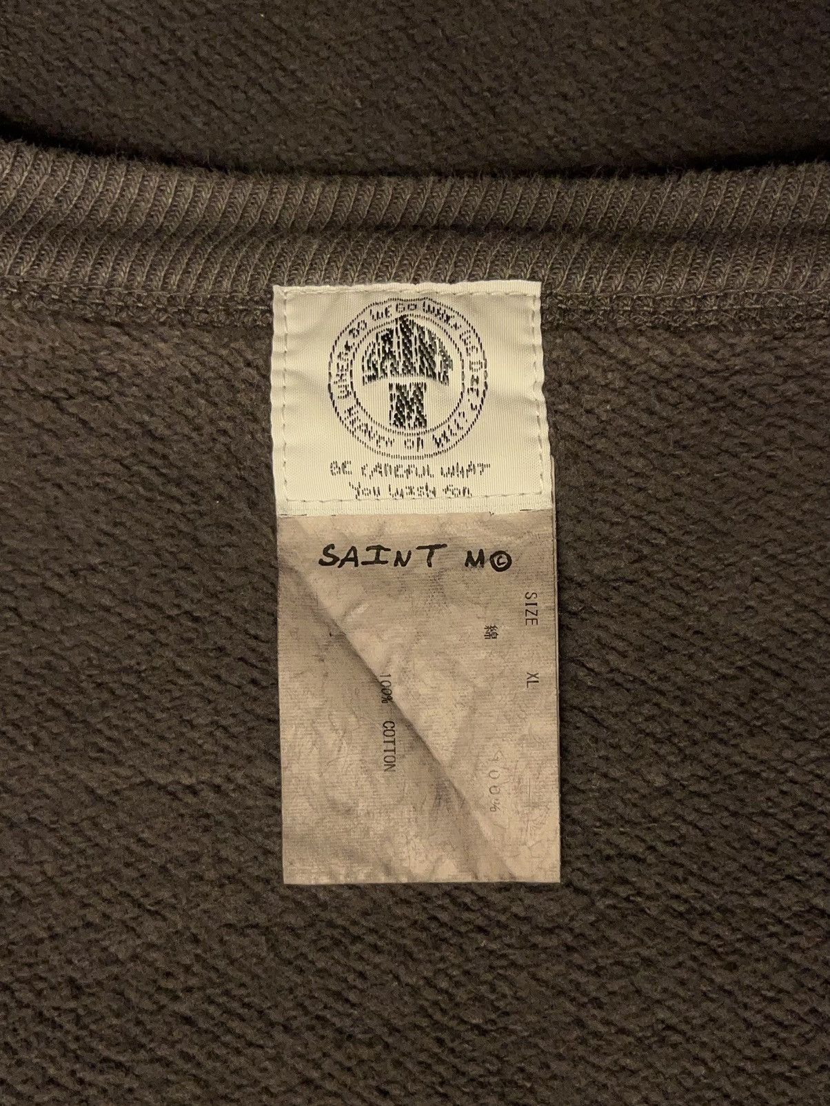 Saint Michael Saint Michael x Hajime Sorayama graphic washed sweatshirt Size US XL / EU 56 / 4 - 4 Thumbnail