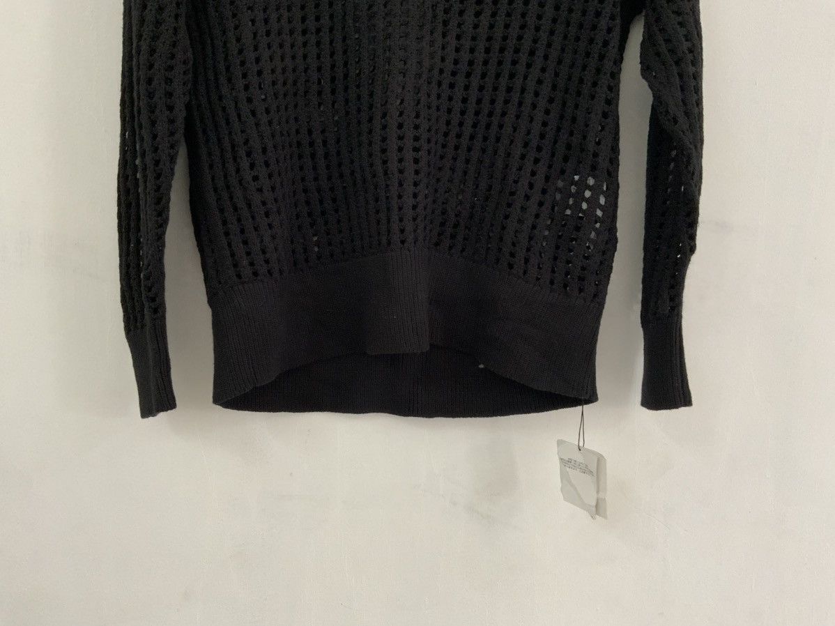 Unsound Rags PLST Connie Cotton Crochet Open Knit Pullover Vneck Sweater Size US M / EU 48-50 / 2 - 6 Thumbnail