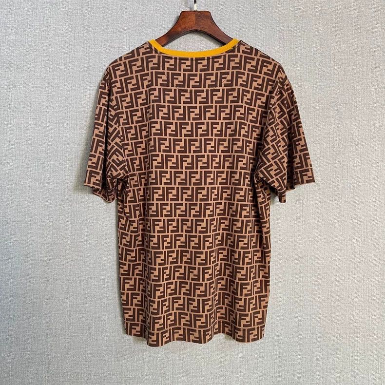Fendi Fendi Logo Printed Short Sleeve TShirt Size US M / EU 48-50 / 2 - 2 Thumbnail