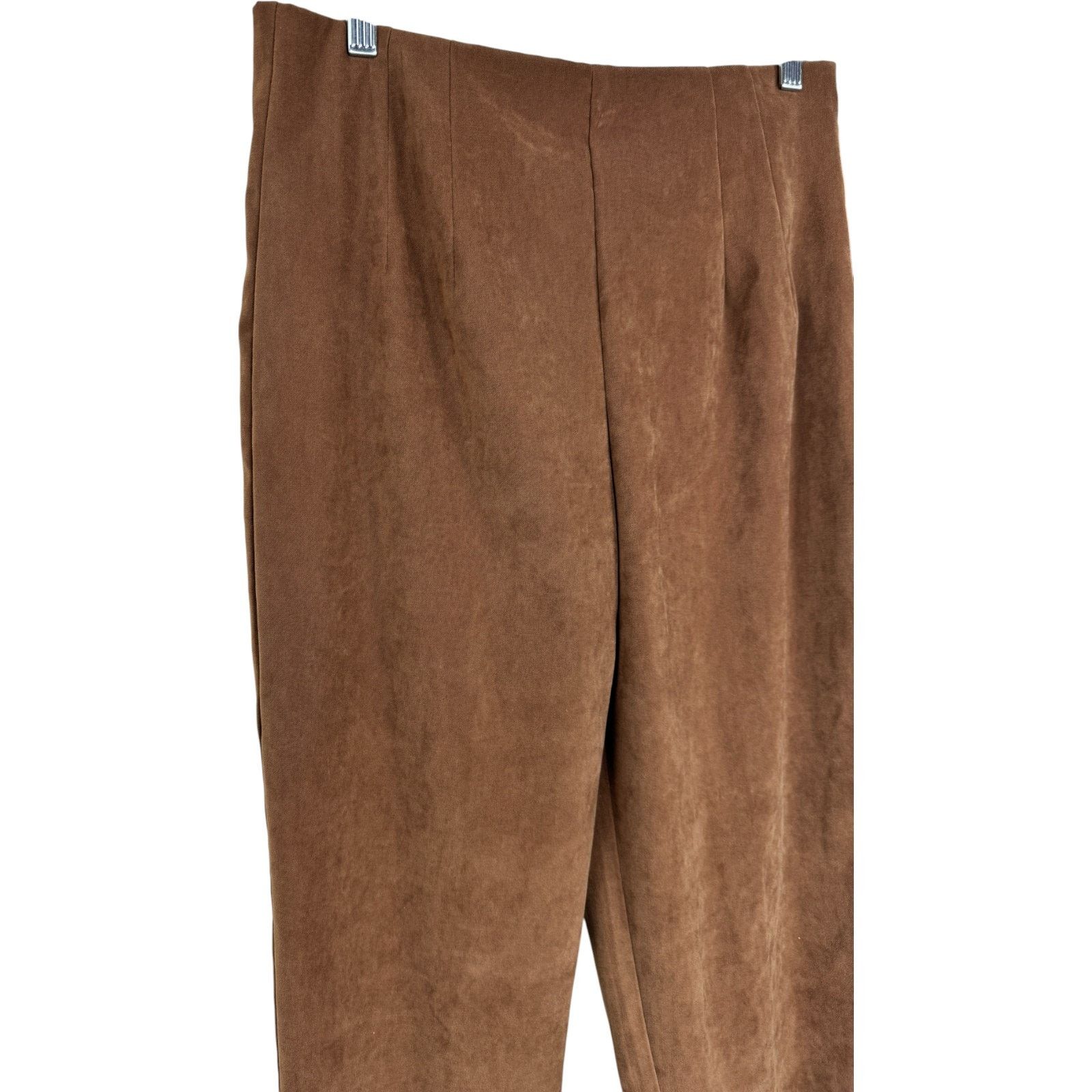 Other Vintage W.L. Sportswear Petites Brown Stretch Pants Size 14 Size 36" / US 14 / IT 50 - 11 Thumbnail