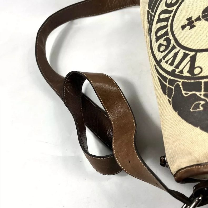Vivienne Westwood Vivienne Westwood size os Earthy Saturn barrel crossbody ba Size ONE SIZE - 6 Thumbnail