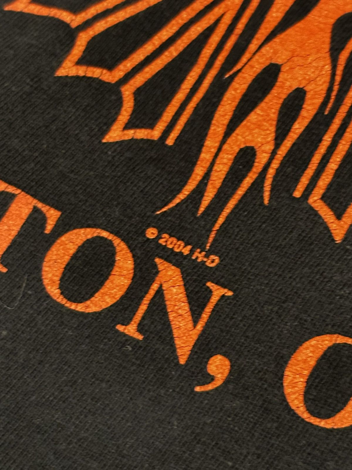 Harley Davidson 2004 Harley Davidson Flame Sleeve F&S Dayton Ohio Longsleeve Size US XL / EU 56 / 4 - 14 Thumbnail