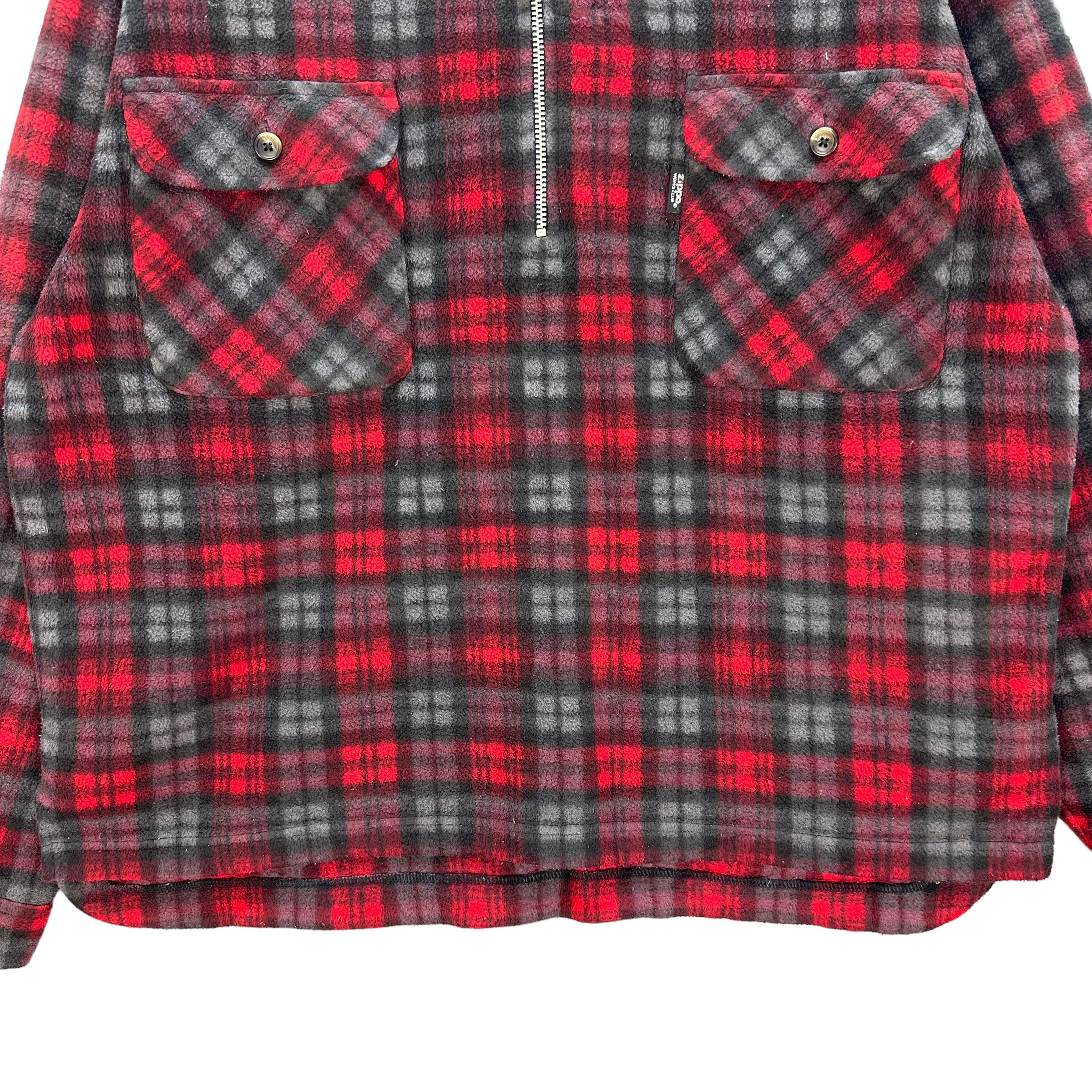 Zippo ZIPPO HALF ZIP TARTAN FLEECE #8063-199 Size US L / EU 52-54 / 3 - 4 Thumbnail
