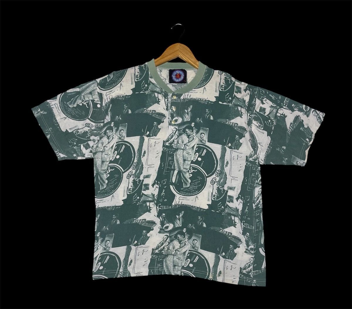 Band Tees Vintage Music Jazz Full Print Size US L / EU 52-54 / 3 - 1 Thumbnail