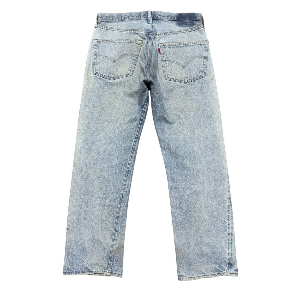 Levi's Vintage 80s Levis 501 Redline Denim Selvedge Jeans Size US 33 - 2 Thumbnail