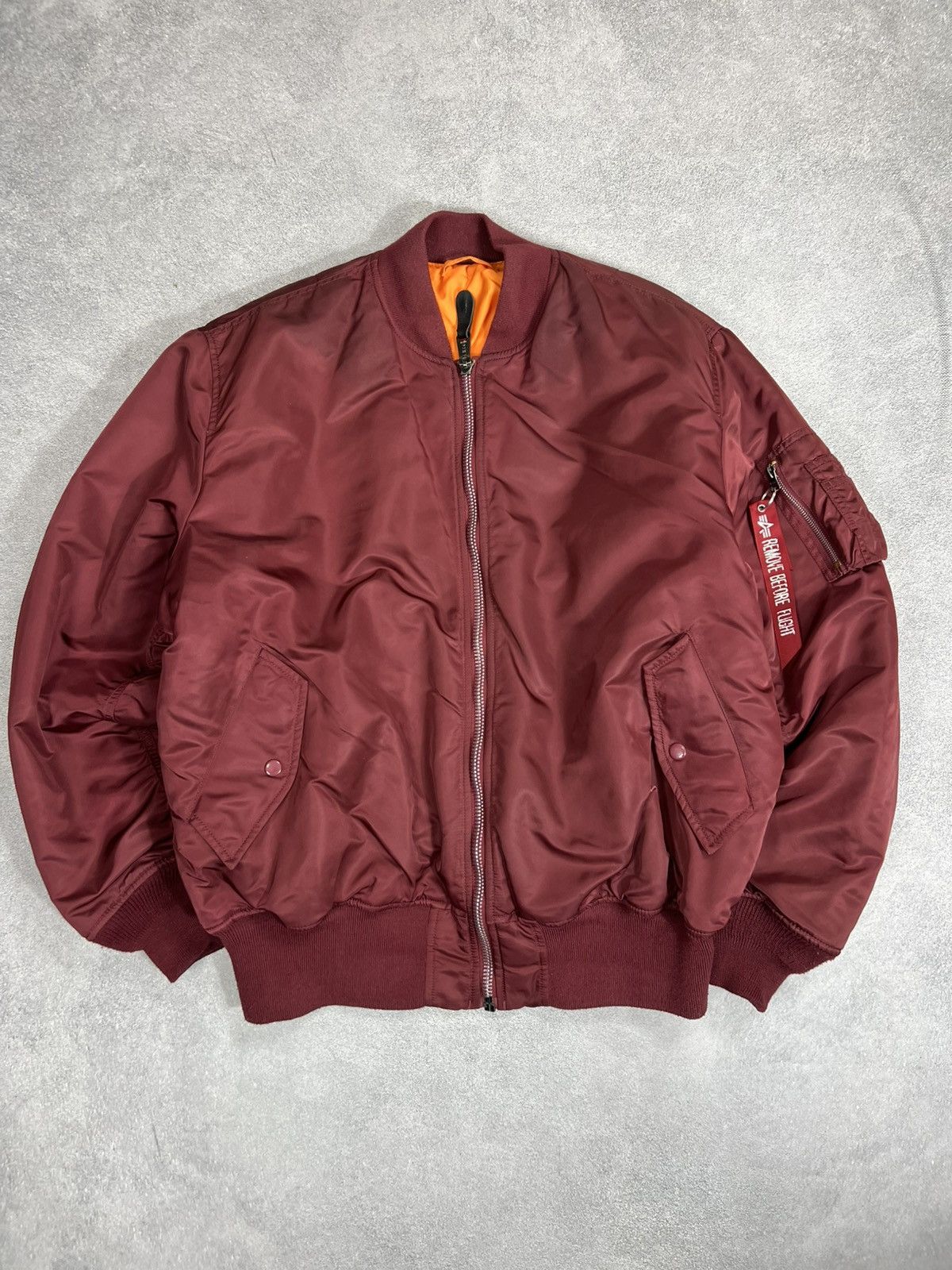 Alpha Industries Alpha Industries MA-1 Flight Jacket Men’s XL Bomber Size US XL / EU 56 / 4 - 7 Thumbnail