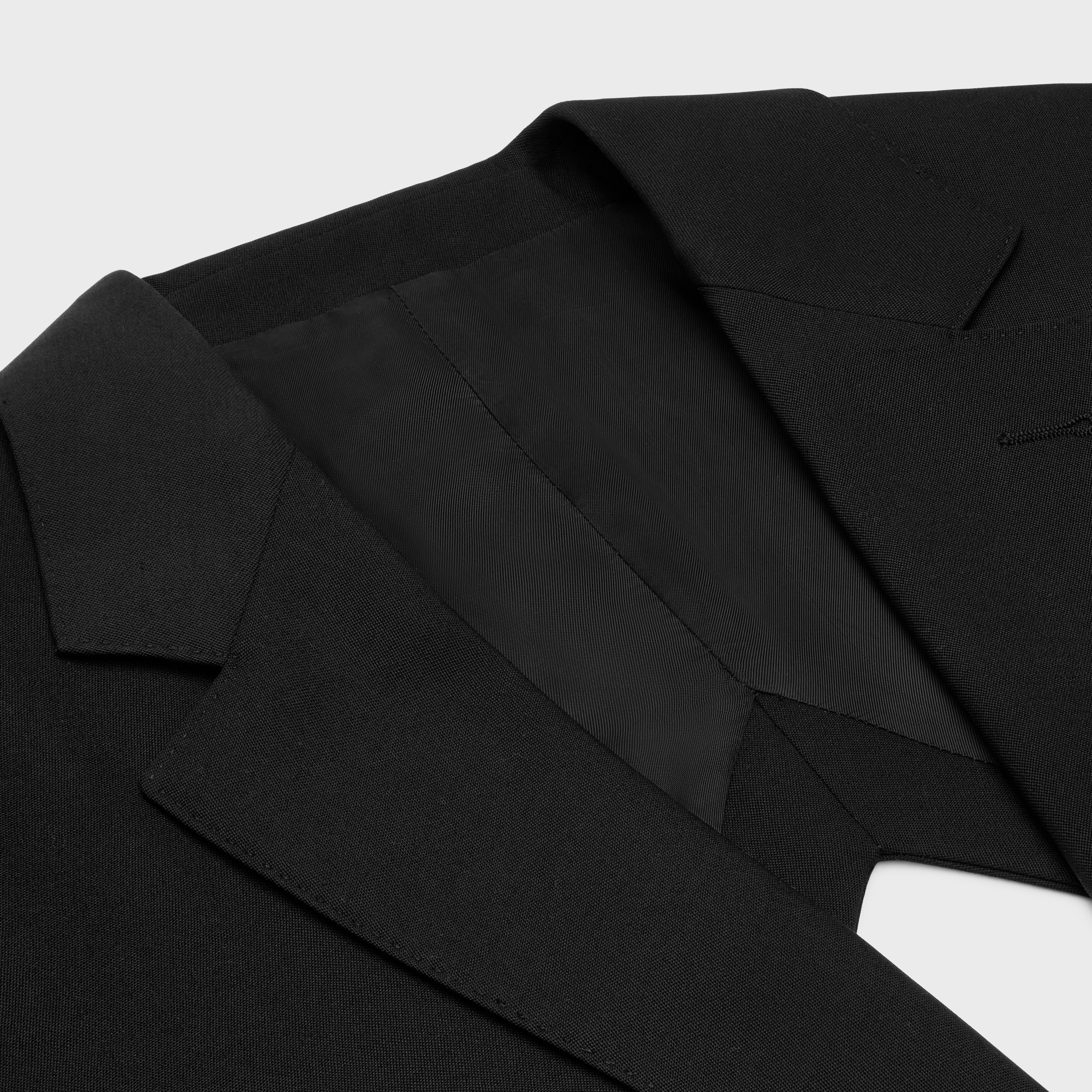 Celine o1bcso1str0825 2V95M891R Boxy Jacket in Black Size US M / EU 48-50 / 2 - 3 Thumbnail