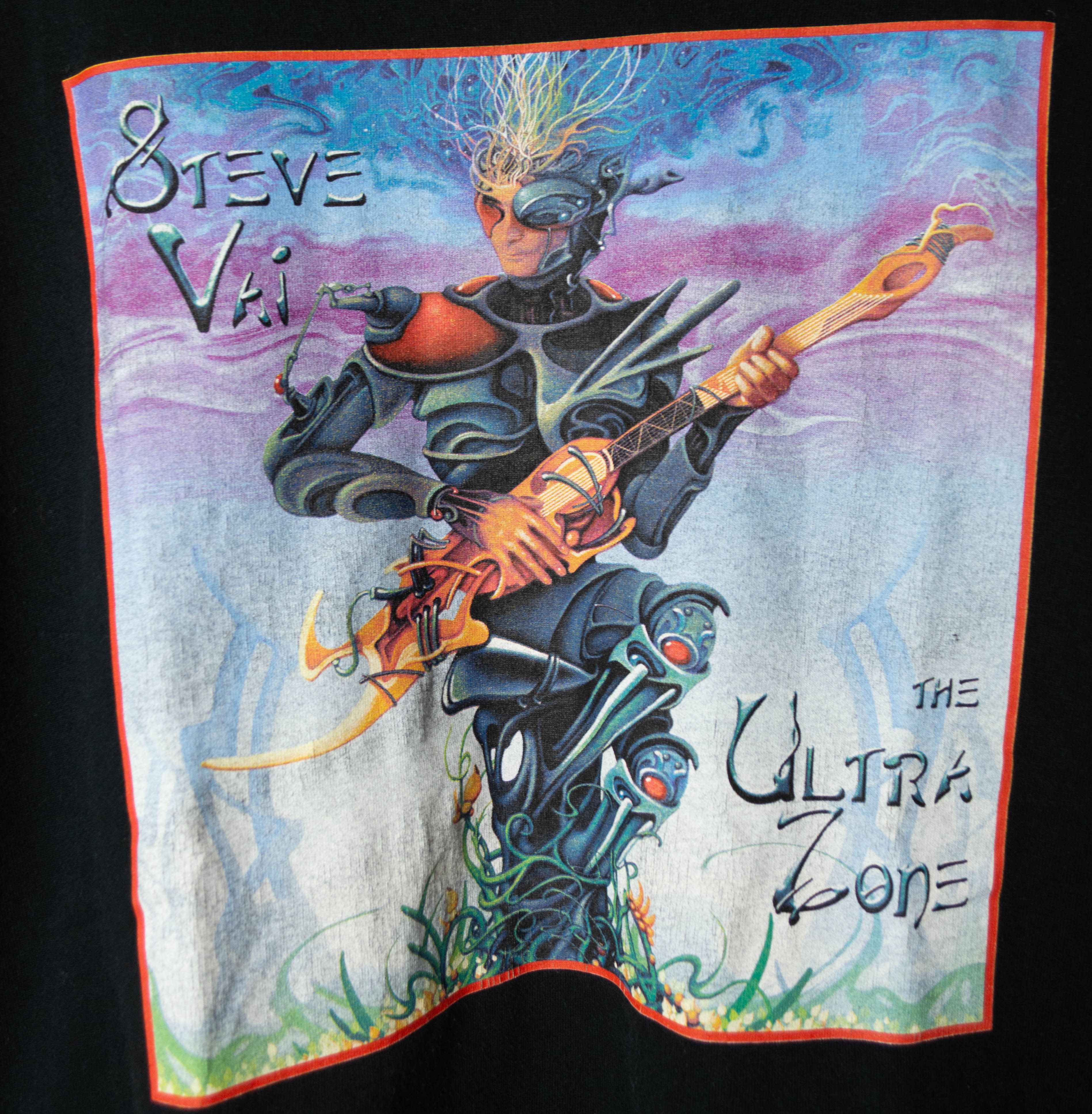 Band Tees × Vintage Steve Vai The Ultra Zone band 1999-2000 tee vintage Size US XL / EU 56 / 4 - 4 Thumbnail