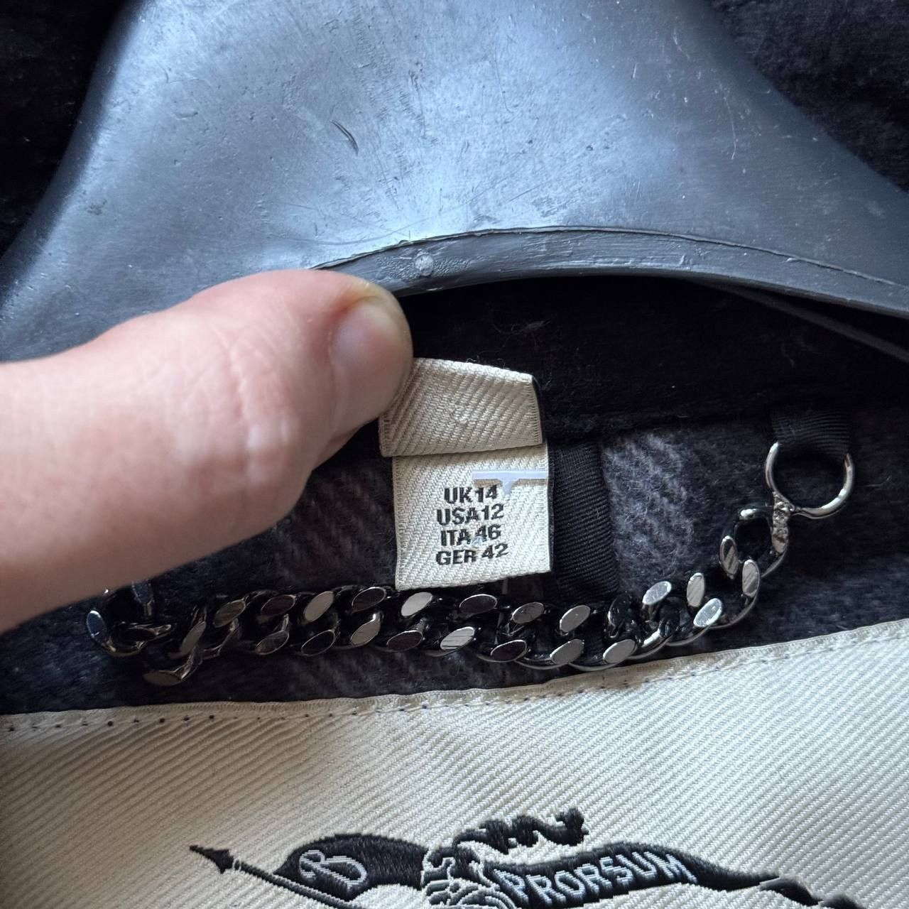 Burberry Burberry Wool Duffle Coat Nova Check England Jacket Size XL / US 12-14 / IT 48-50 - 9 Thumbnail