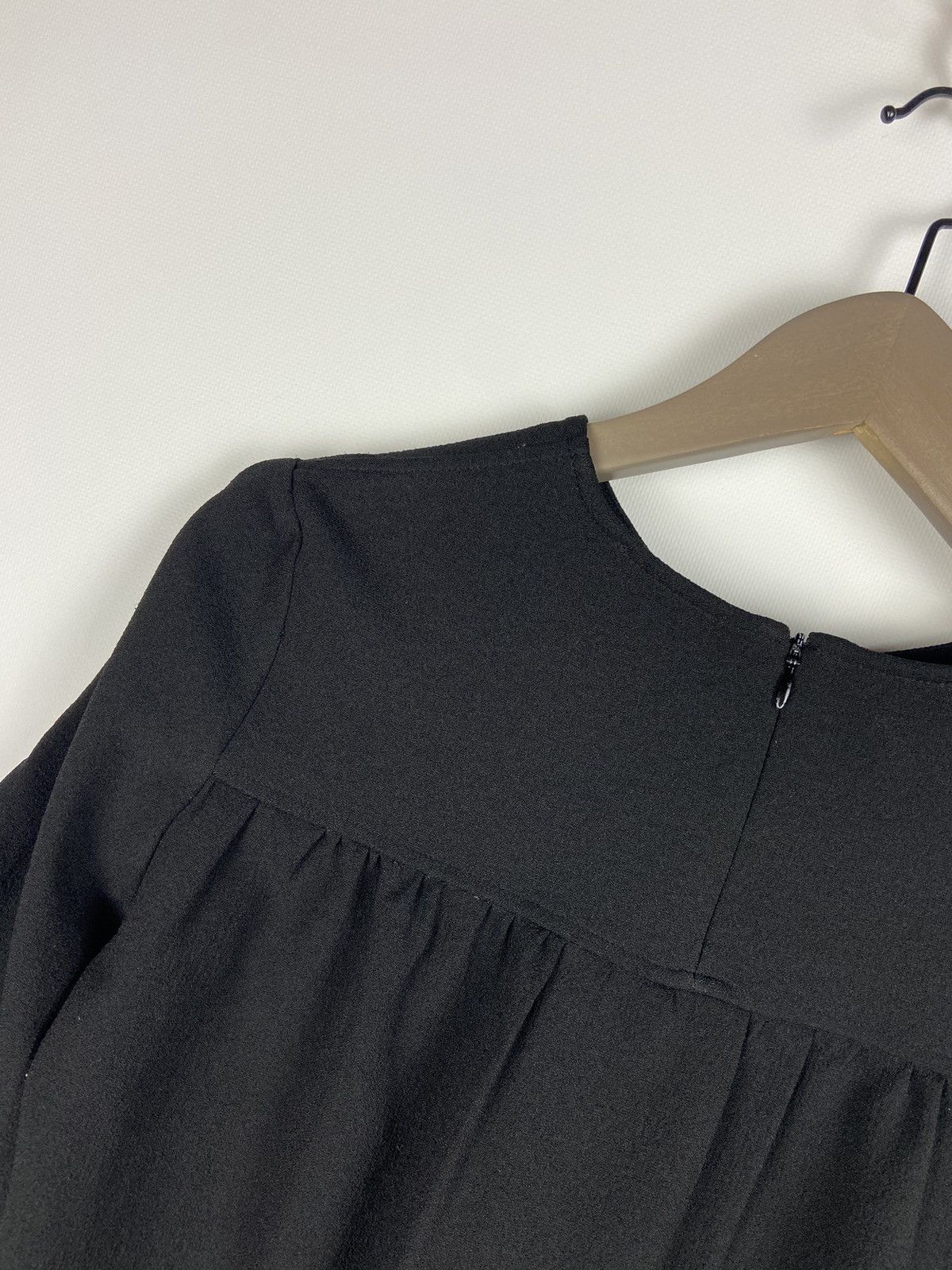 Designer × Ganni GANNI Clark Top Blouse Womens Black Size XXS / US 00 / IT 34 - 10 Thumbnail