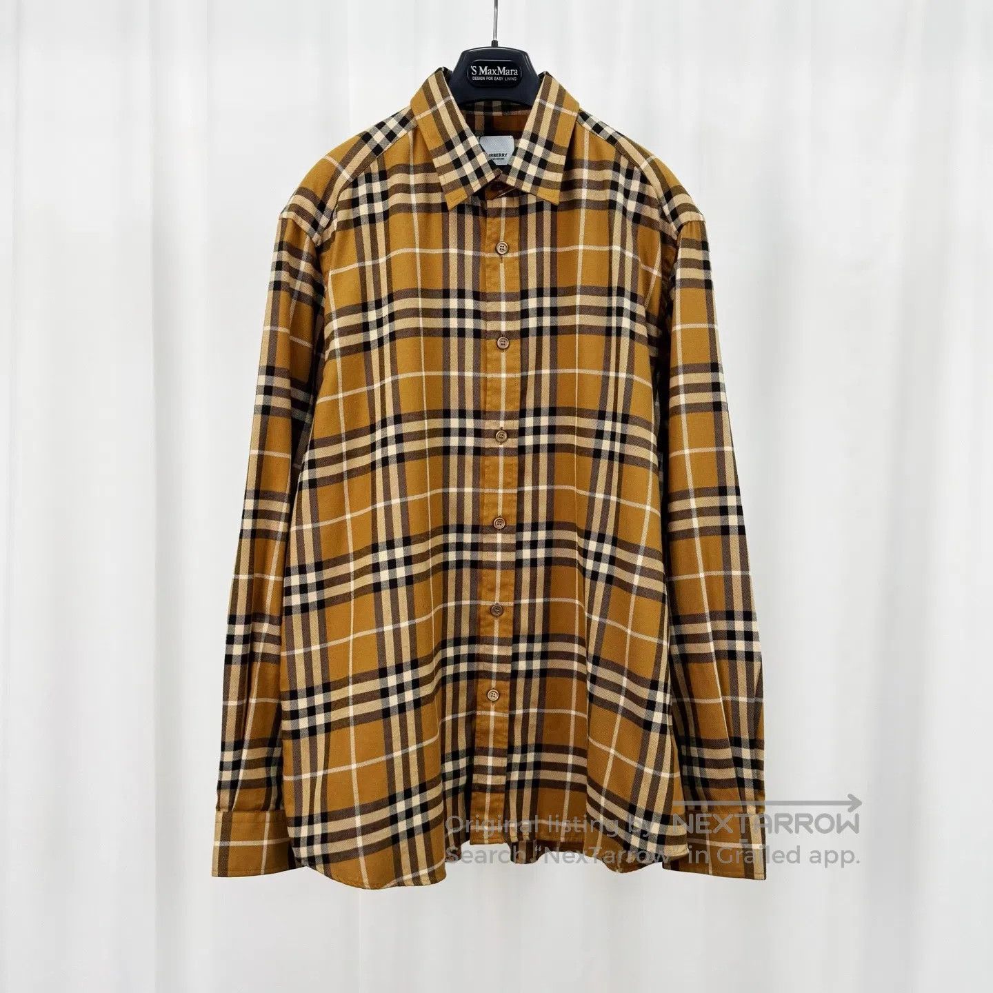 Burberry Burberry Flannel Classic Plaid Shirt| Size US XL / EU 56 / 4 - 1 Thumbnail