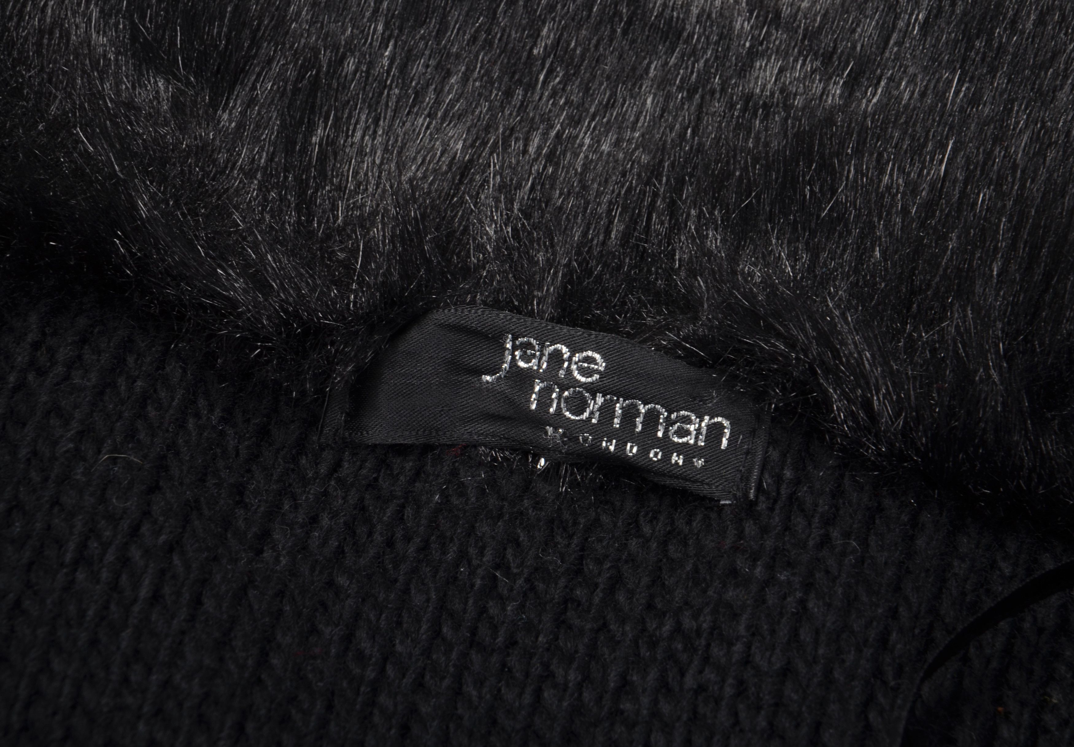 Other Jane Norman Vintage Y2K Off Shoulder Cable Knit Dress Size M / US 6-8 / IT 42-44 - 8 Thumbnail