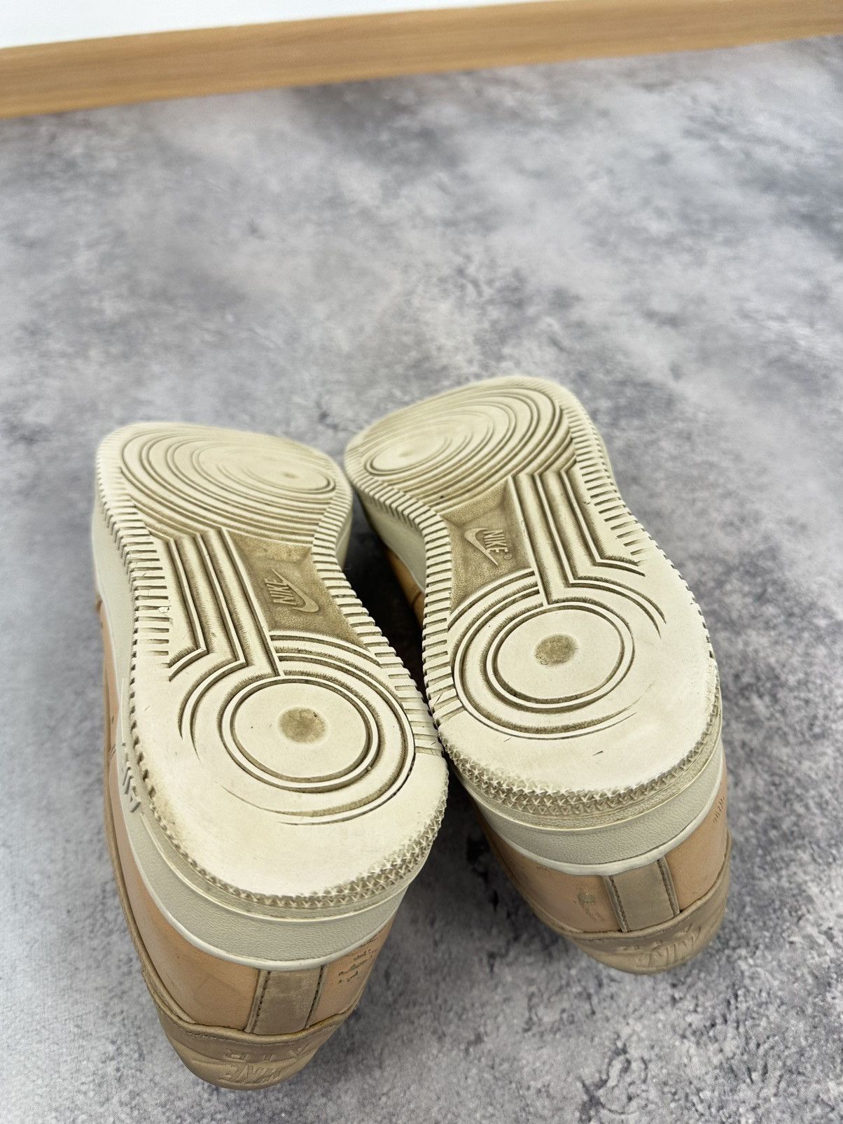 Nike Vintage Nike Air Force 1 Low Vachetta Tan Y2K Sneakers Shoes Size US 9.5 / EU 42-43 - 11 Thumbnail