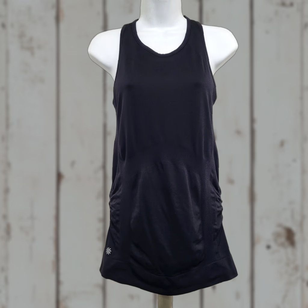 Athleta Athleta Tank Top Women's Size M Speedlight Glow Seamless Spiced Cabernet Shimmer Size M / US 6-8 / IT 42-44 - 1 Thumbnail