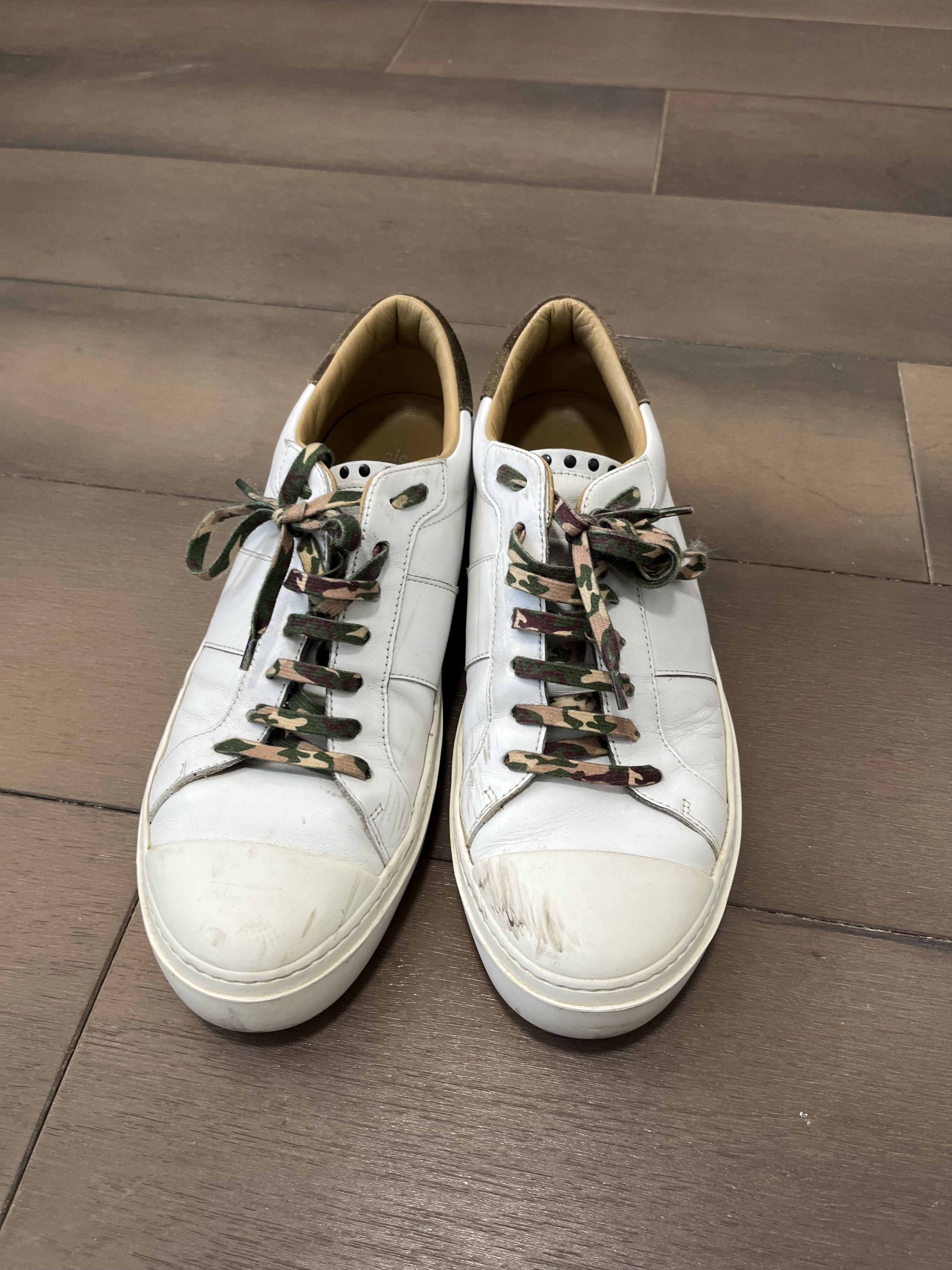 Eleventy Eleventy Camo Stud Sneakers Size US 10 / EU 43 - 2 Thumbnail
