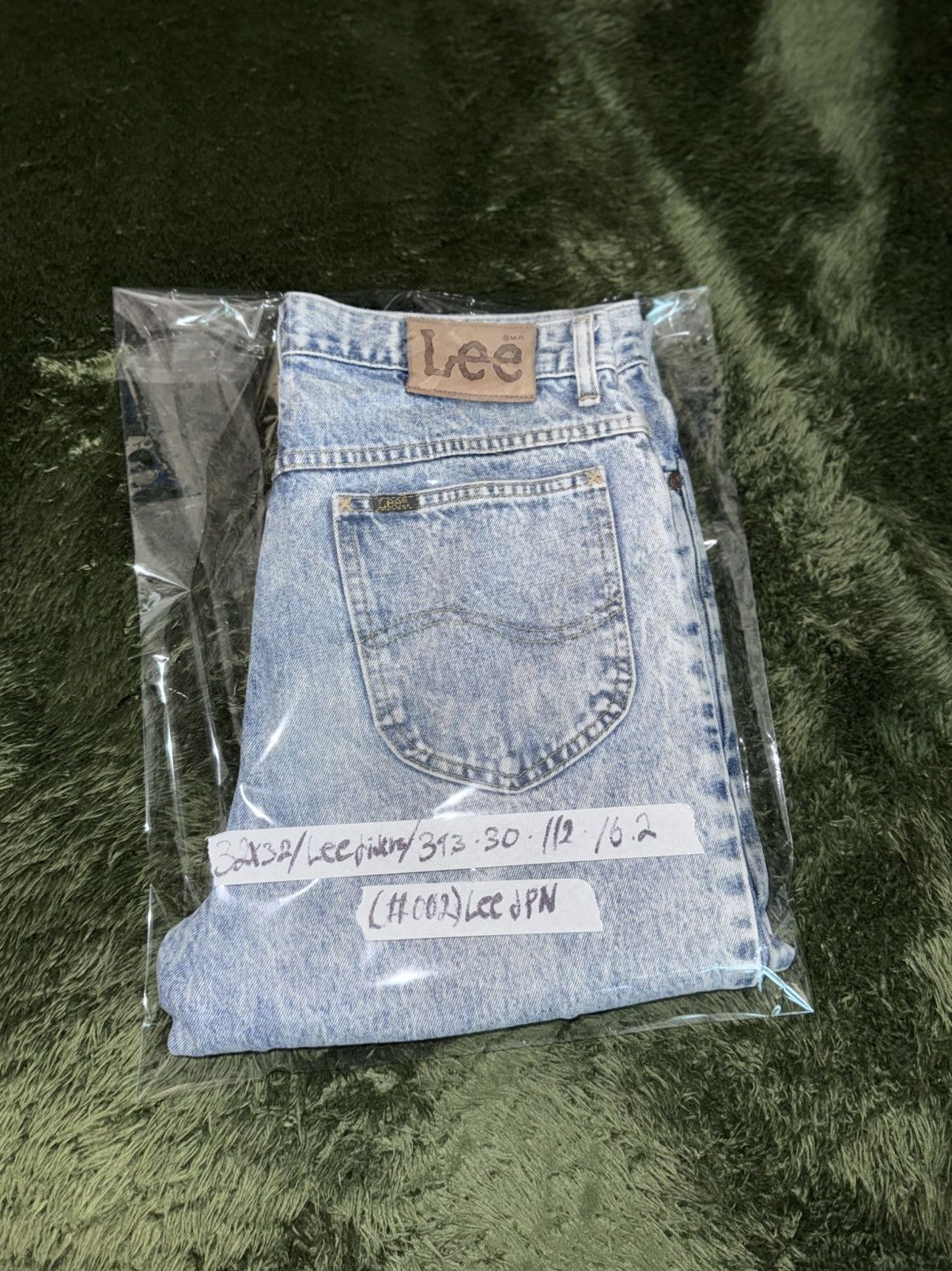 Lee [32X32] LEE RIDERS JAPAN acid washed denim pants indigo Size US 32 / EU 48 - 14 Thumbnail