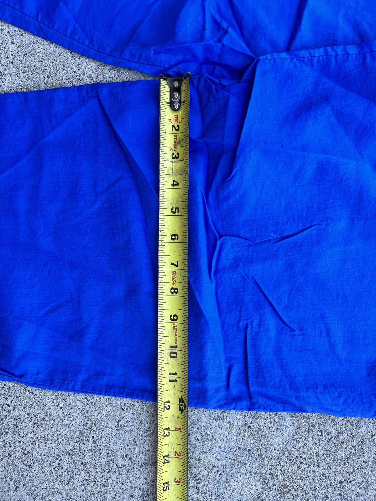 Nike × Vintage Vintage 1990s Nike Blue Windbreaker Zip Track Pants Size L Size US 36 / EU 52 - 6 Thumbnail