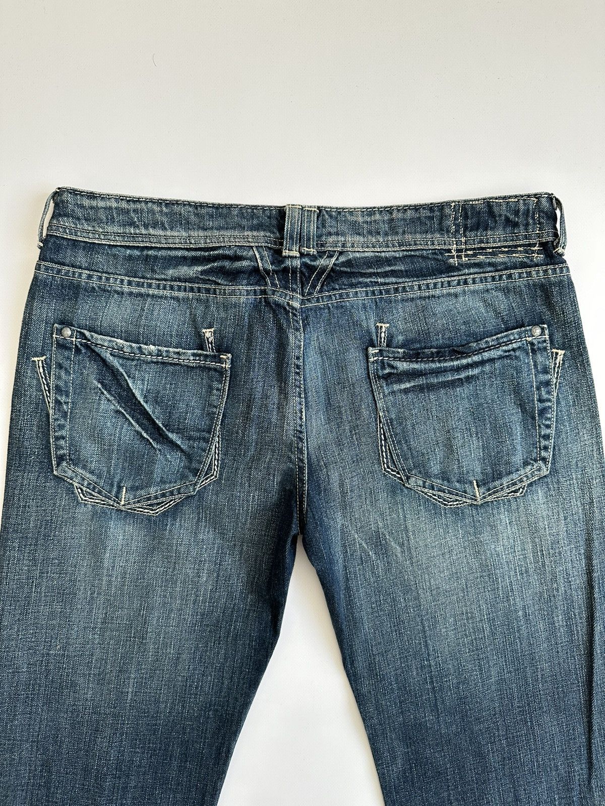 Japanese Brand × Marithe + Francois Girbaud × Vintage Marithe Francois Girbaud Jeans Blue Denim Size US 32 / EU 48 - 4 Thumbnail