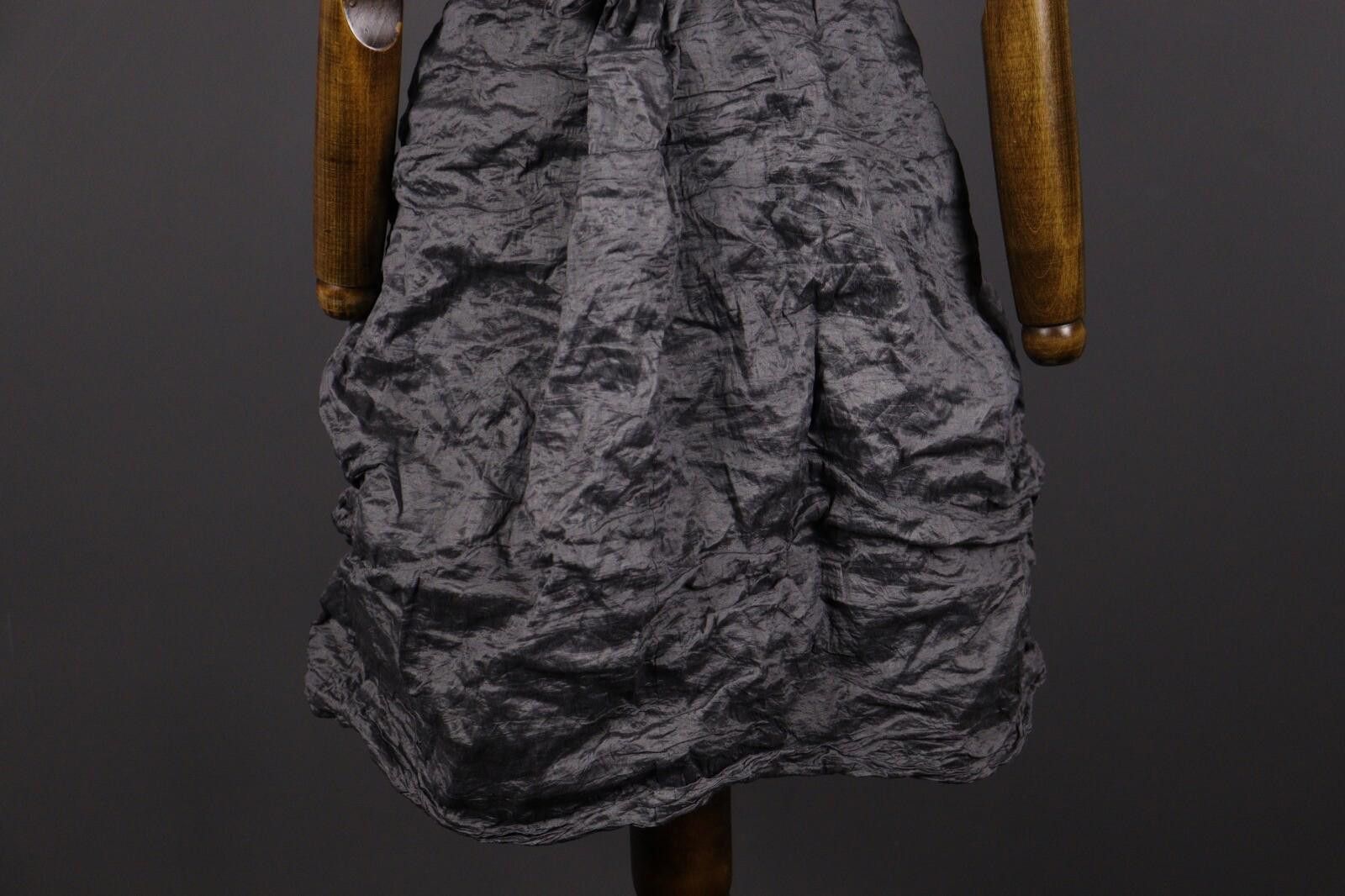 Designer Sarah Pacini Stunning Gray Bubble Dress Dress Size 4 L / XL Size S / US 4 / IT 40 - 7 Thumbnail